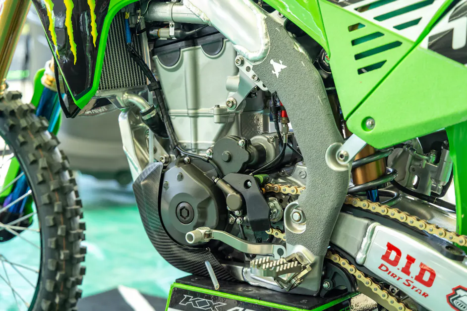 Inside Garrett Marchbanks' Kawasaki KX450SR
