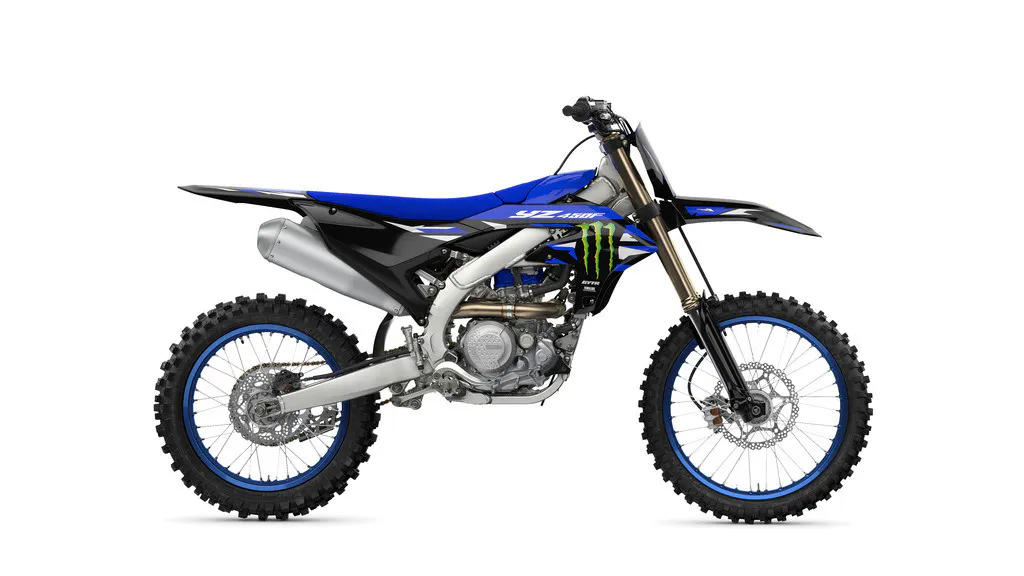 The all-new 2027 Yamaha Y250F Monster Energy edition.