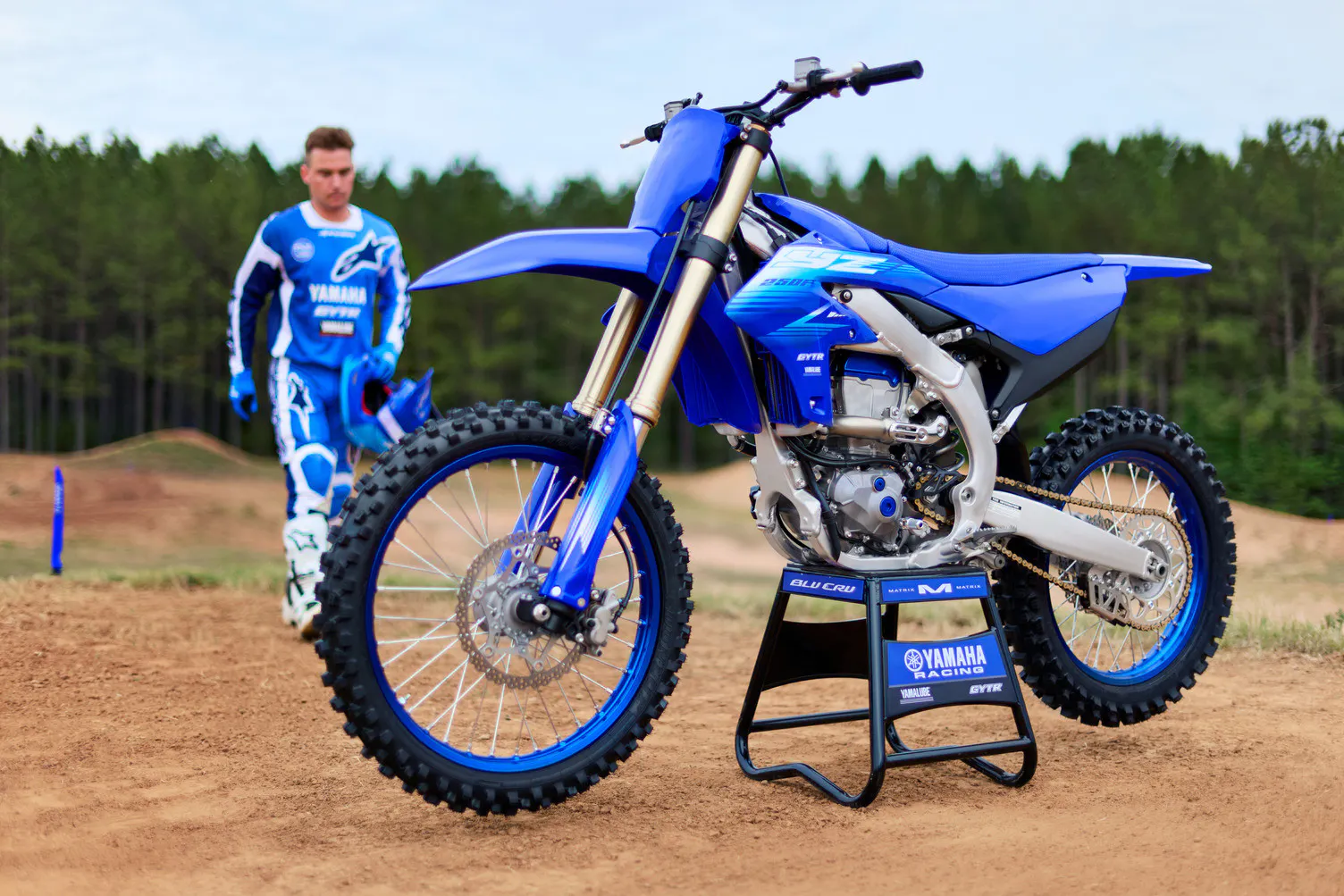 The all-new 2027 Yamaha Y250F.