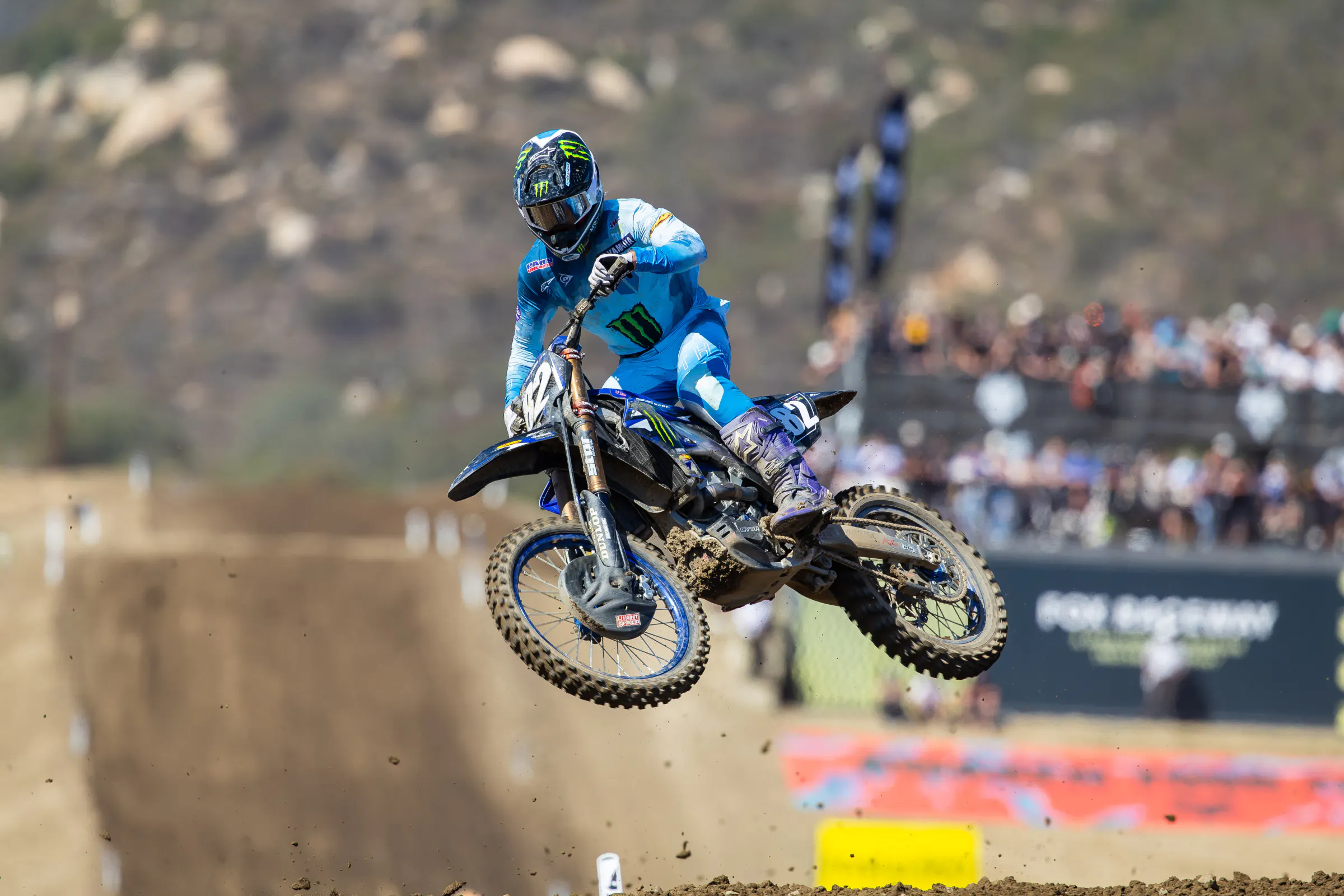 At 16 years old, Caden Dudney earned his first Pro Motocross overall podium in just his third start.