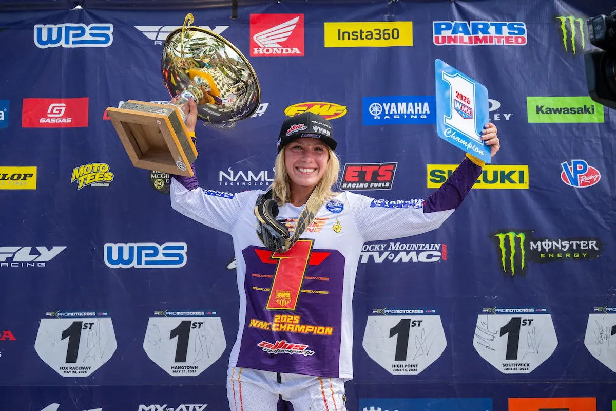 Altus Motorsports bLU cRU Yamaha's Lala Turner will look to capture a third straight title in 2026, which would place her amongst the all-time greats in WMX.