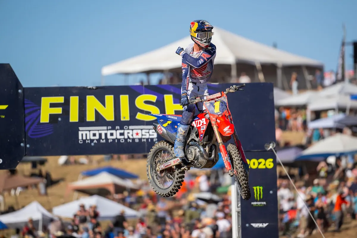 Jett Lawrence was back to his dominant self at Hangtown.
