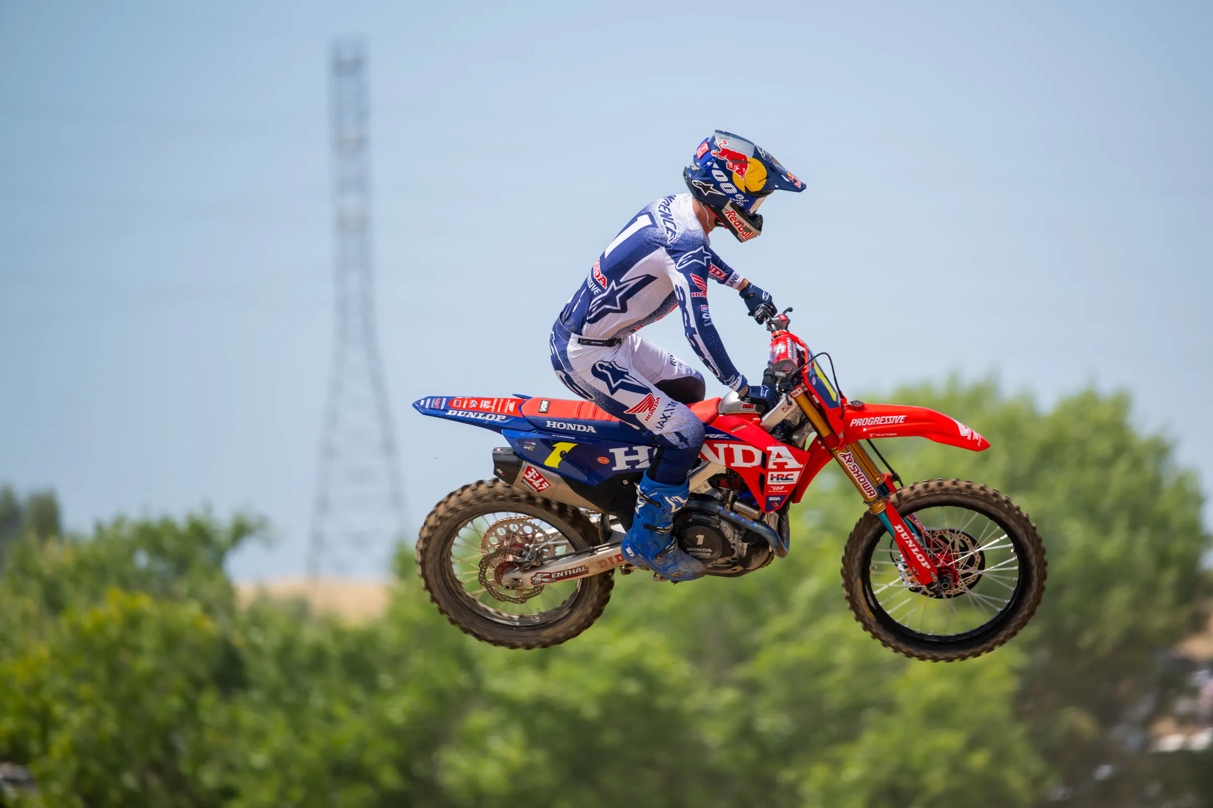 &ldquo;I worked on my starts a lot this week, I didn&rsquo;t ride as much to try to save my ankle.