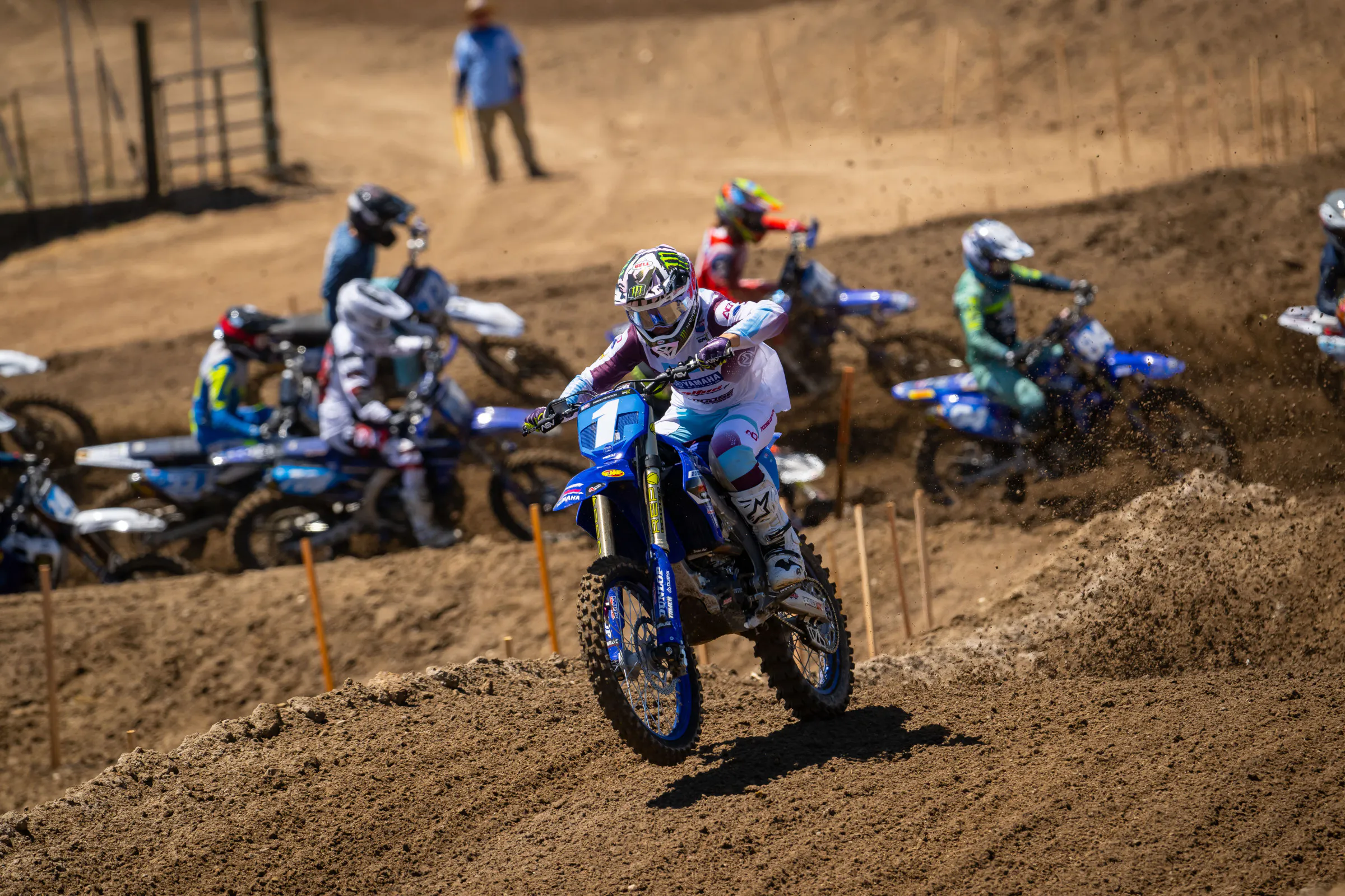 Lachlan Turner pulled the first holeshot of the year in WMX.&nbsp;