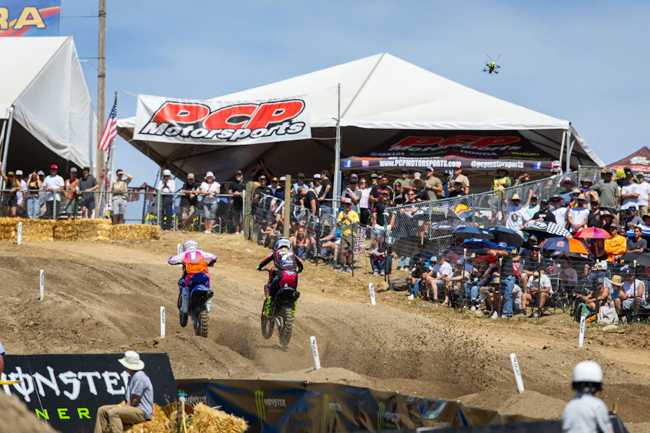 Watch: LaLa Turner AND Charlie Cannon Saves at Hangtown Motocross Classic