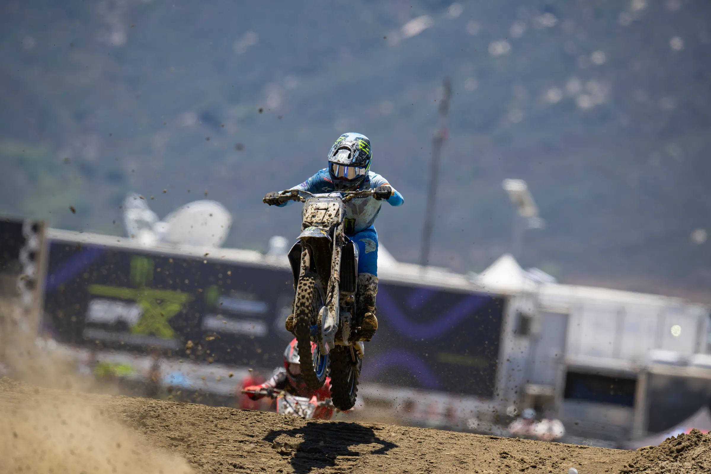 Anstie at the Fox Raceway opener.