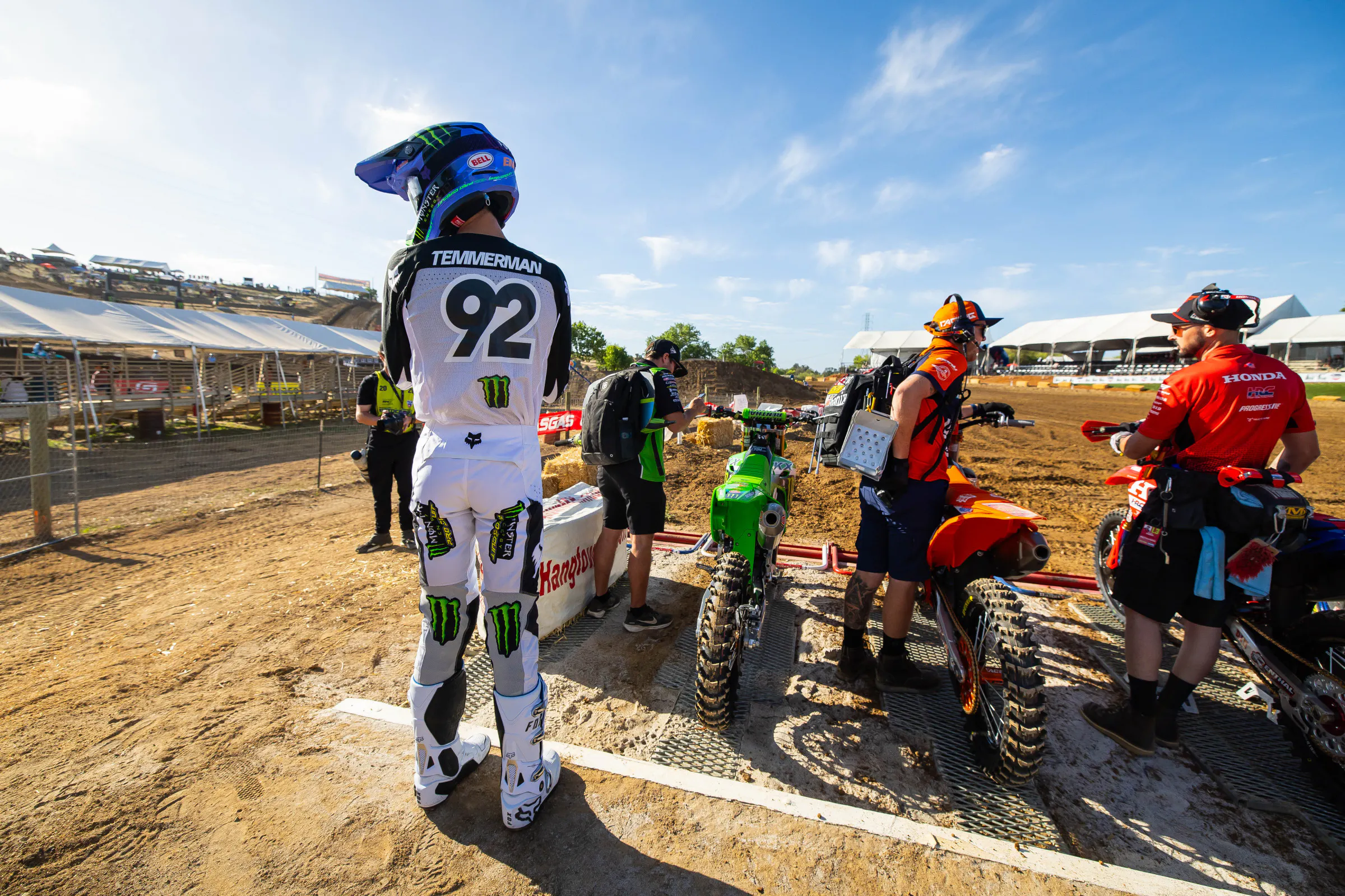 Monster Energy/Pro Circuit Kawasaki: Drew Adams Returning to Racing, Enzo Temmerman Joins Squad for Thunder Valley National