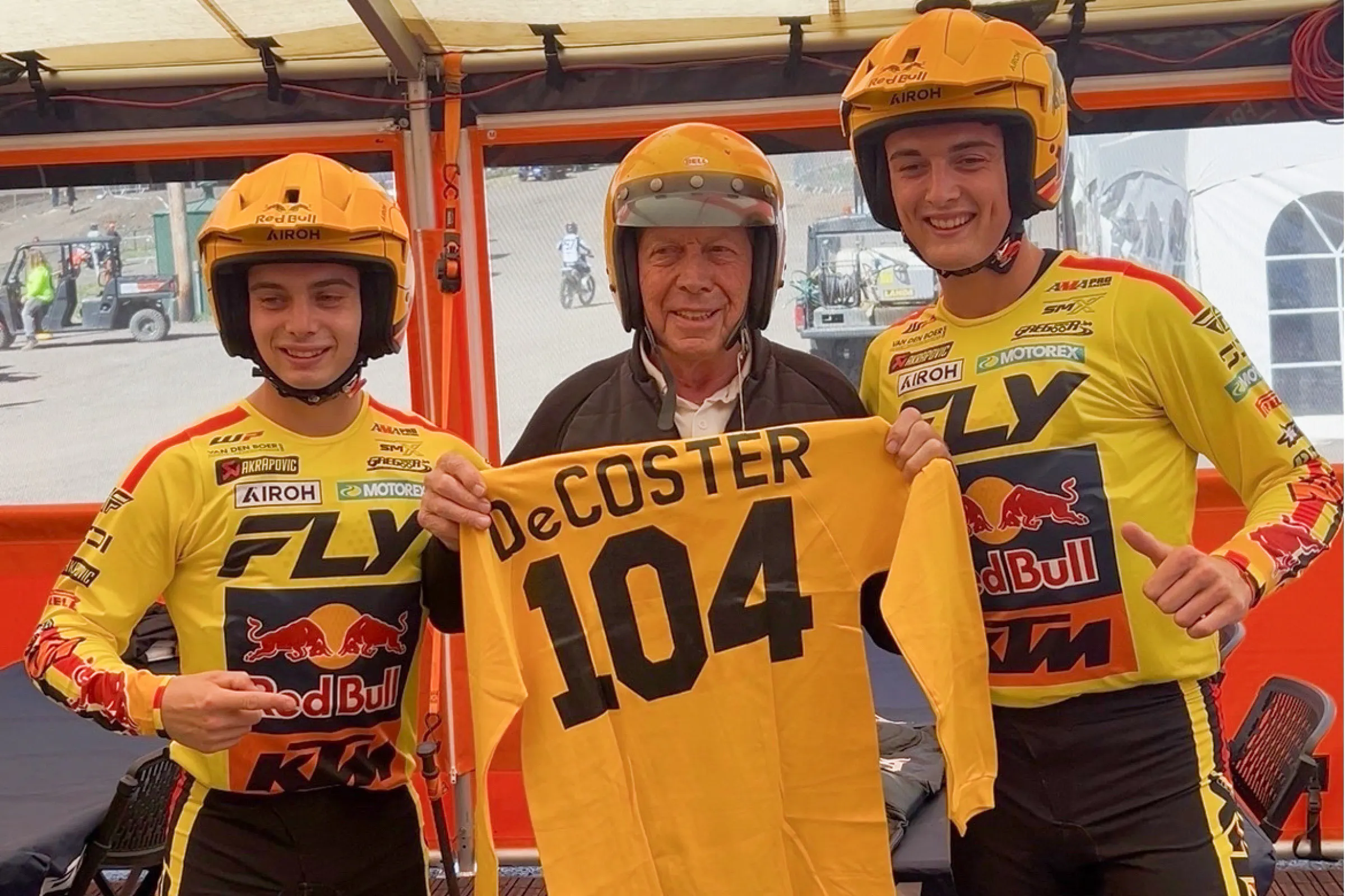 Coenens Honoring Fellow Belgian Roger De Coster with Throwback Gear in Pro Motocross Debut