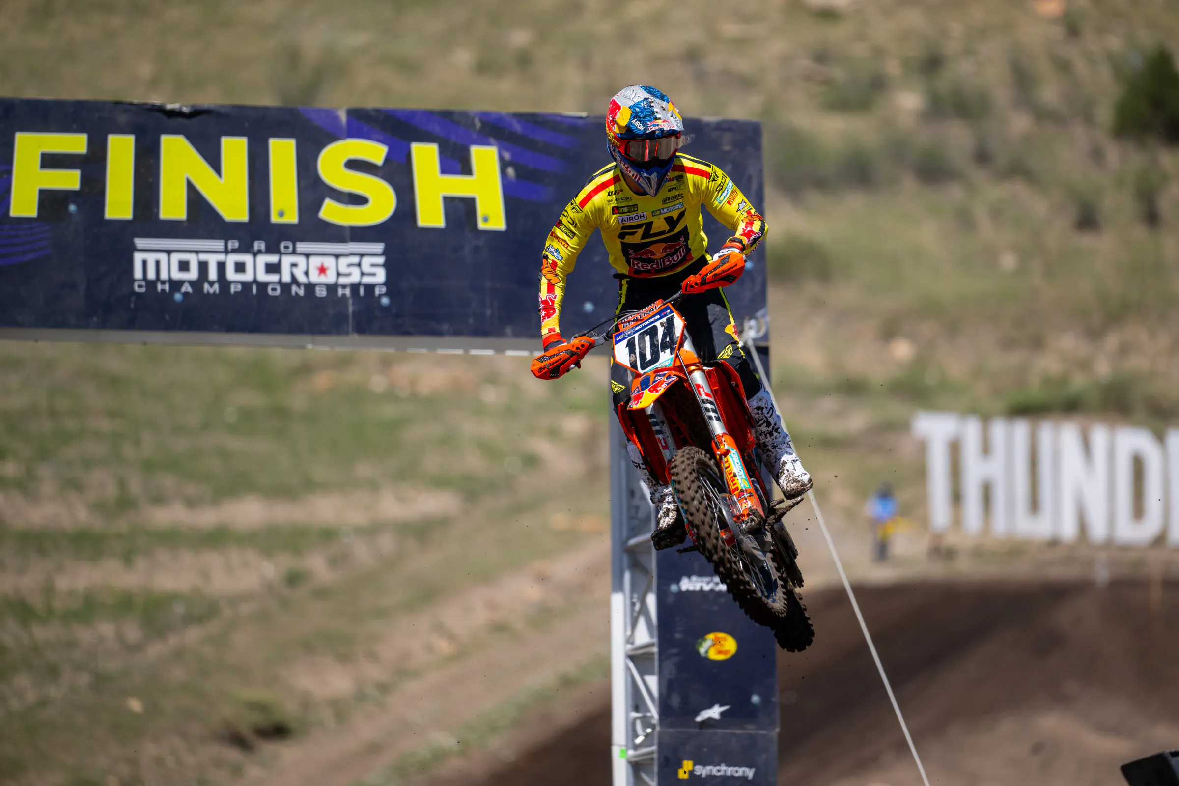 Lucas Coenen is competing in the 450 Class.