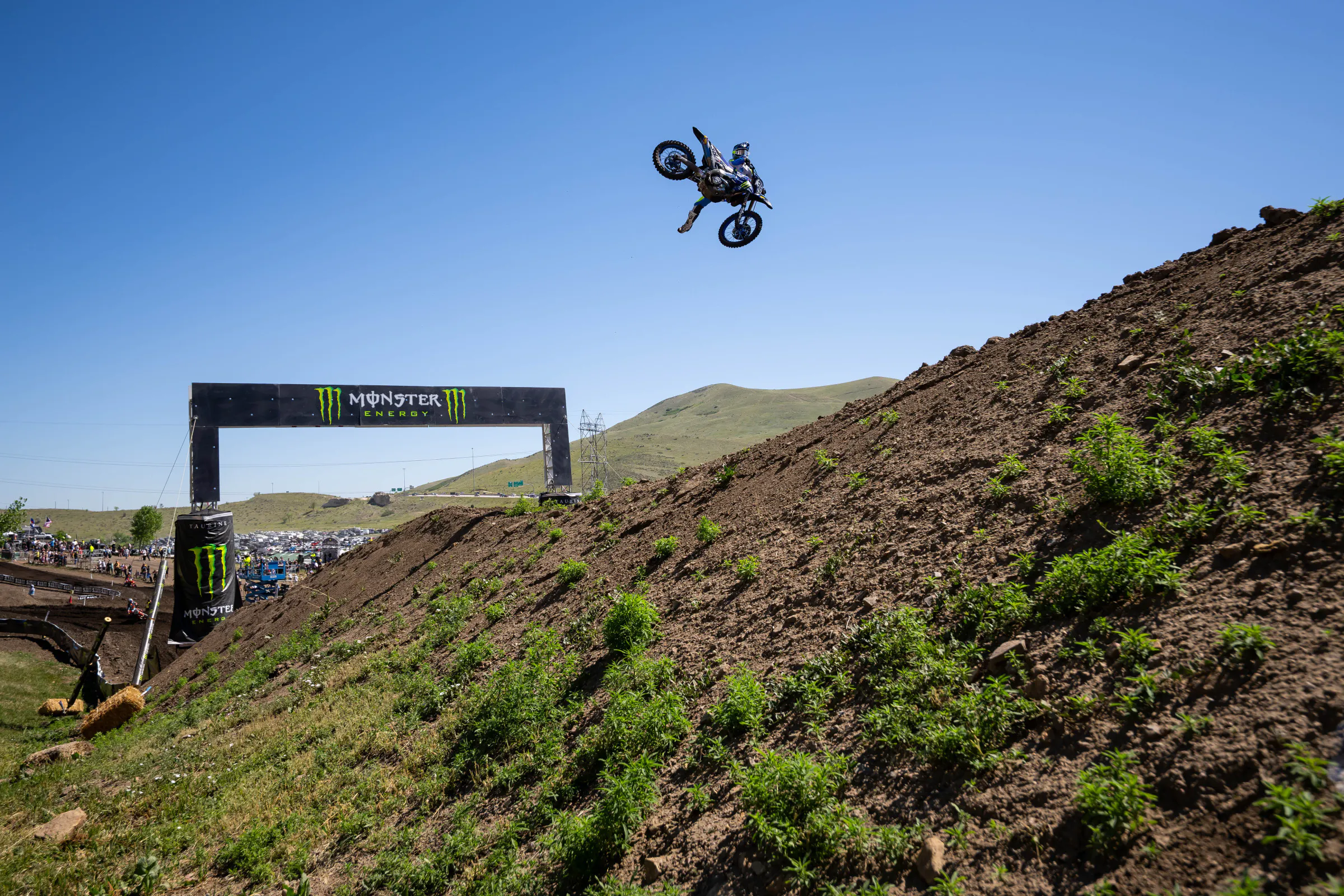 Deegan was having fun during qualifying!