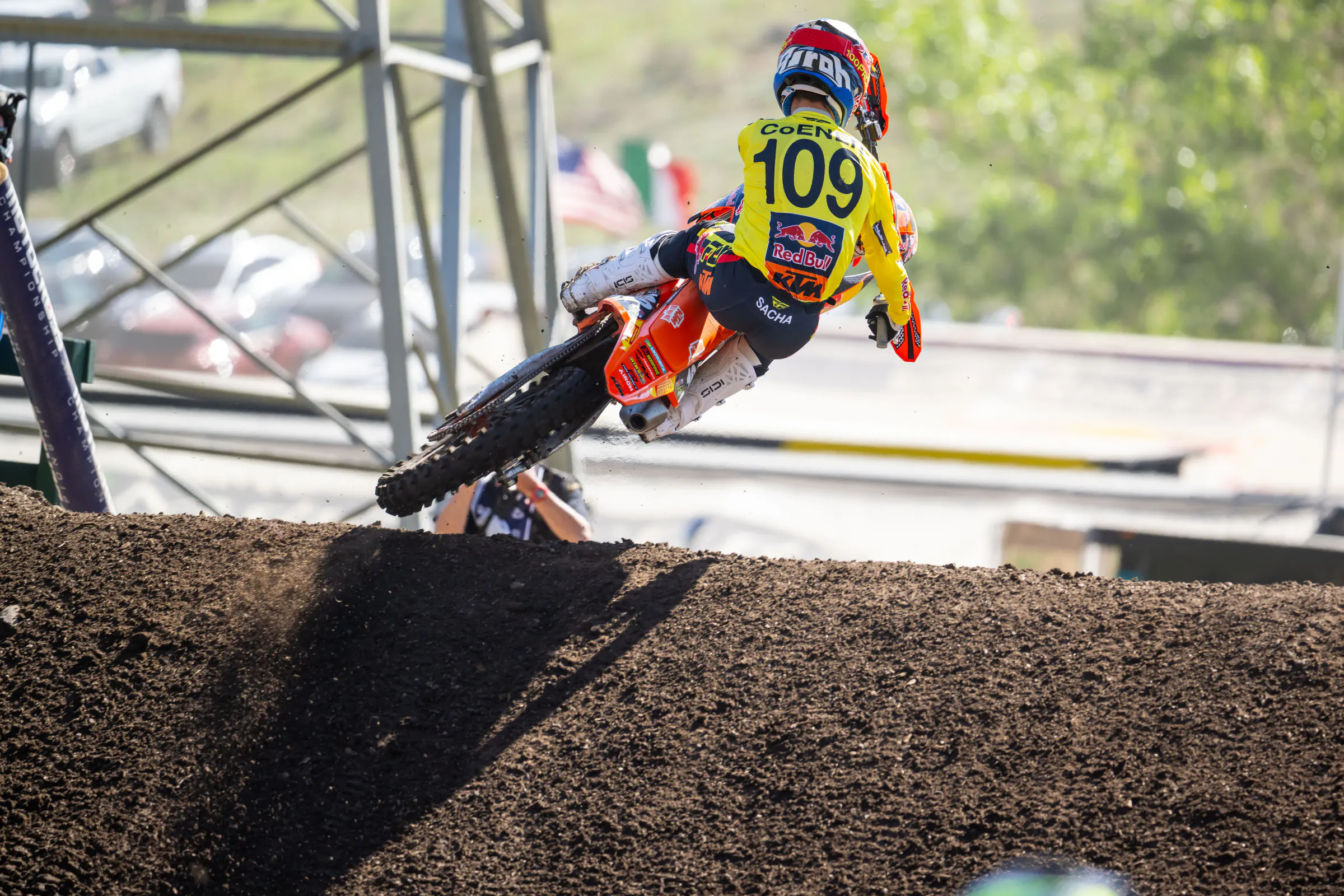 Sacha Coenen was very fast in qualifying this morning.