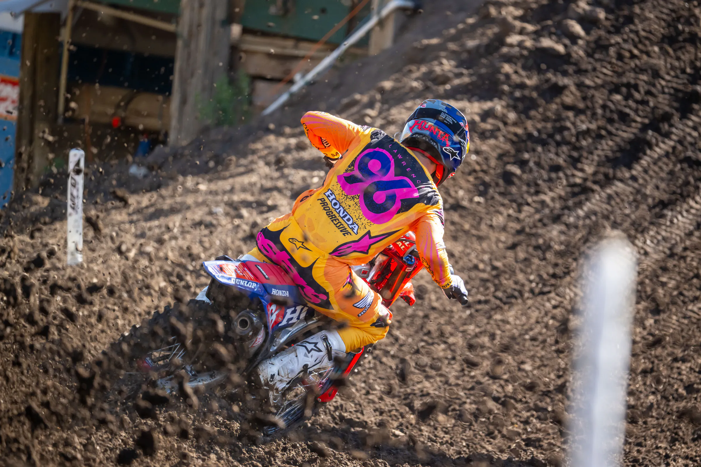 Hunter Lawrence was fastest in qualifying at Thunder Valley.