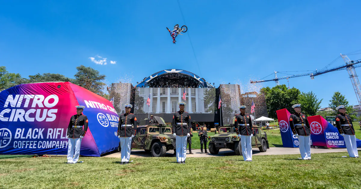 Pastrana, McGrath, Carmichael, Deegan, Twitch, and Sayers Jump at the White House
