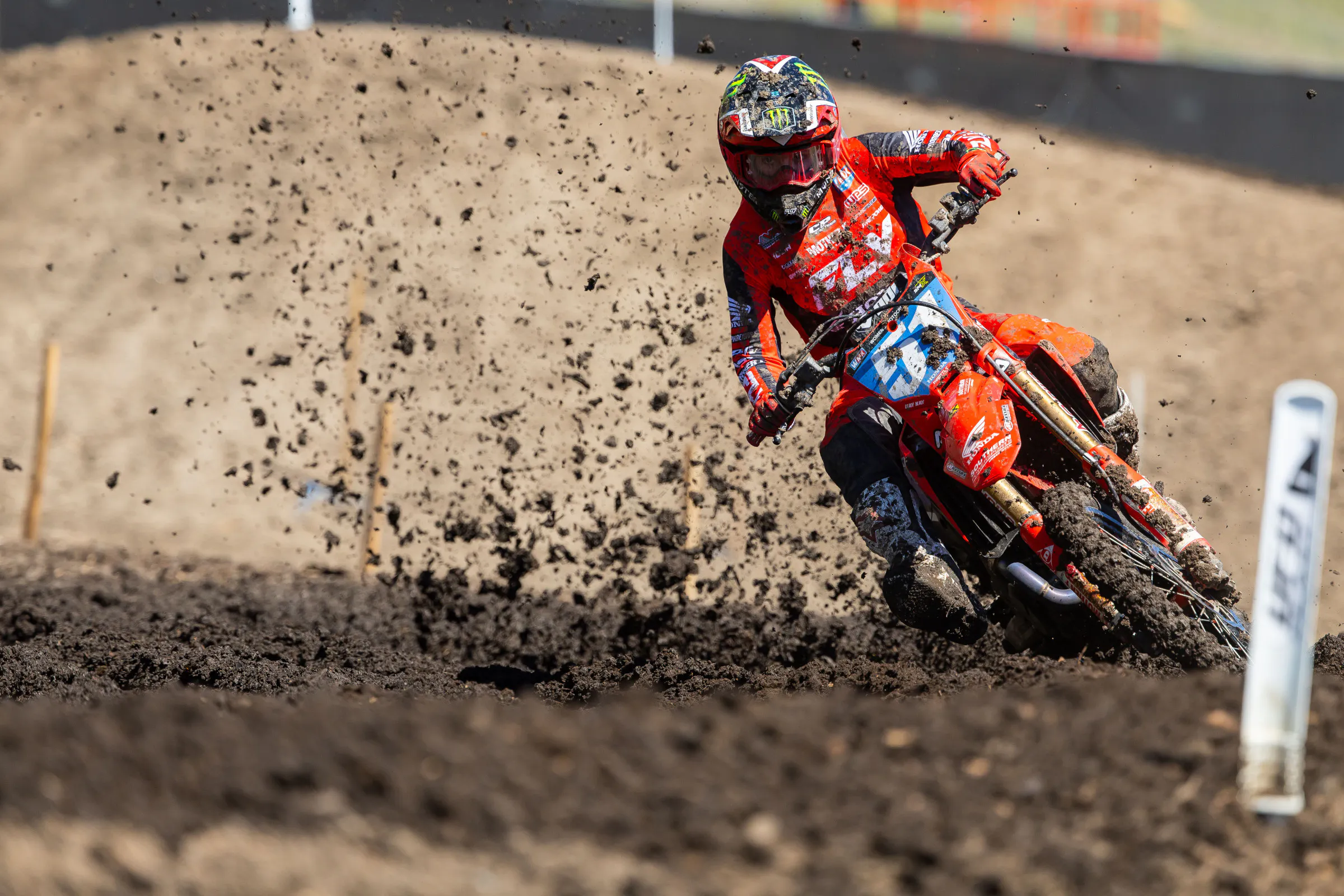 Mikayla Nielsen ripping at Thunder Valley.