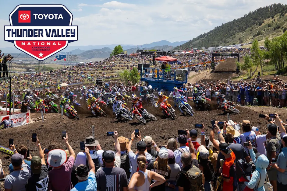 Jett Lawrence Takes Points Lead, Shimoda Breaks Through, Turner Perfect Again at Thunder Valley