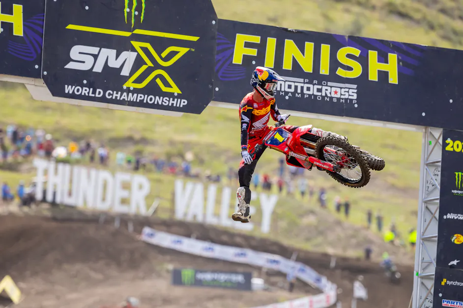 Jett Lawrence Does Not Go Unchallenged, But Goes Undefeated At Thunder Valley