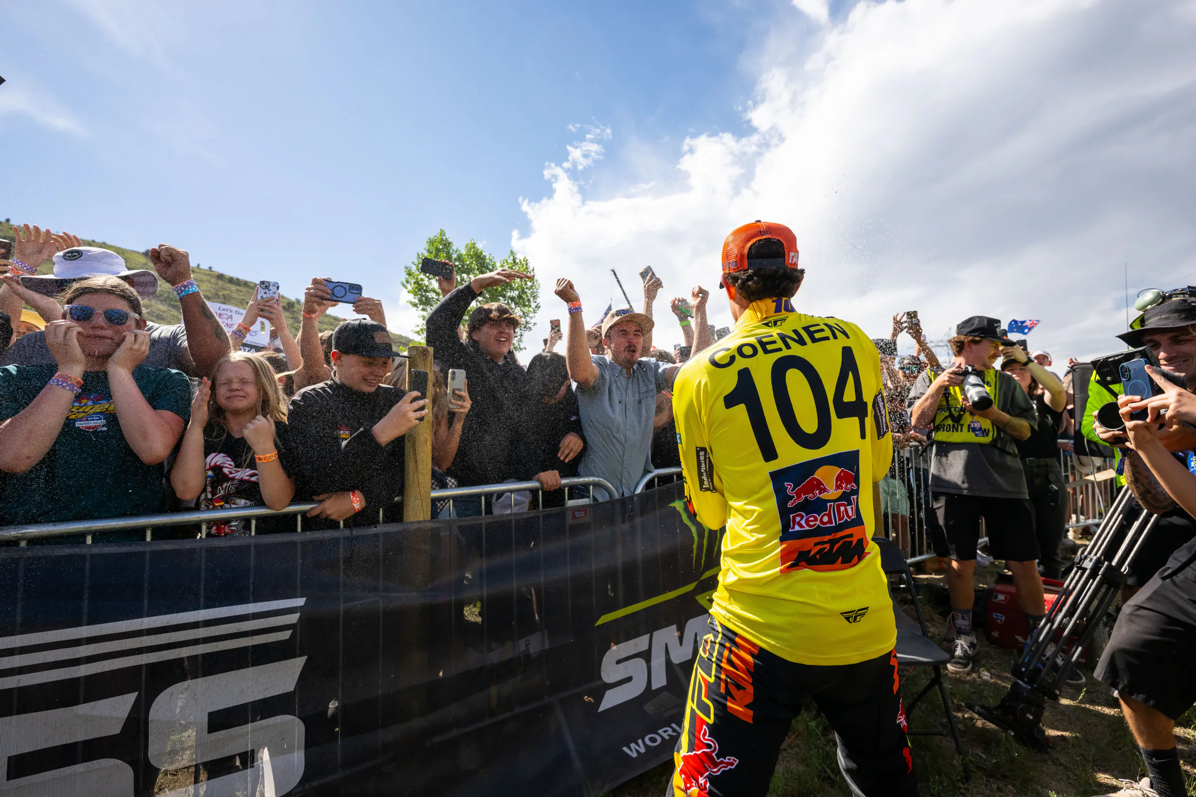 Lucas Coenen went 2-2 for second overall in his first attempt in Pro Motocorss.