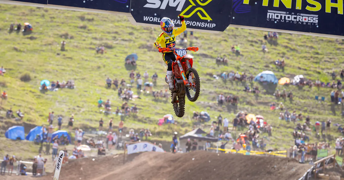 Sacha Coenen on Thunder Valley Moto 2 Win: "Was really happy because this was our dream and it came true"