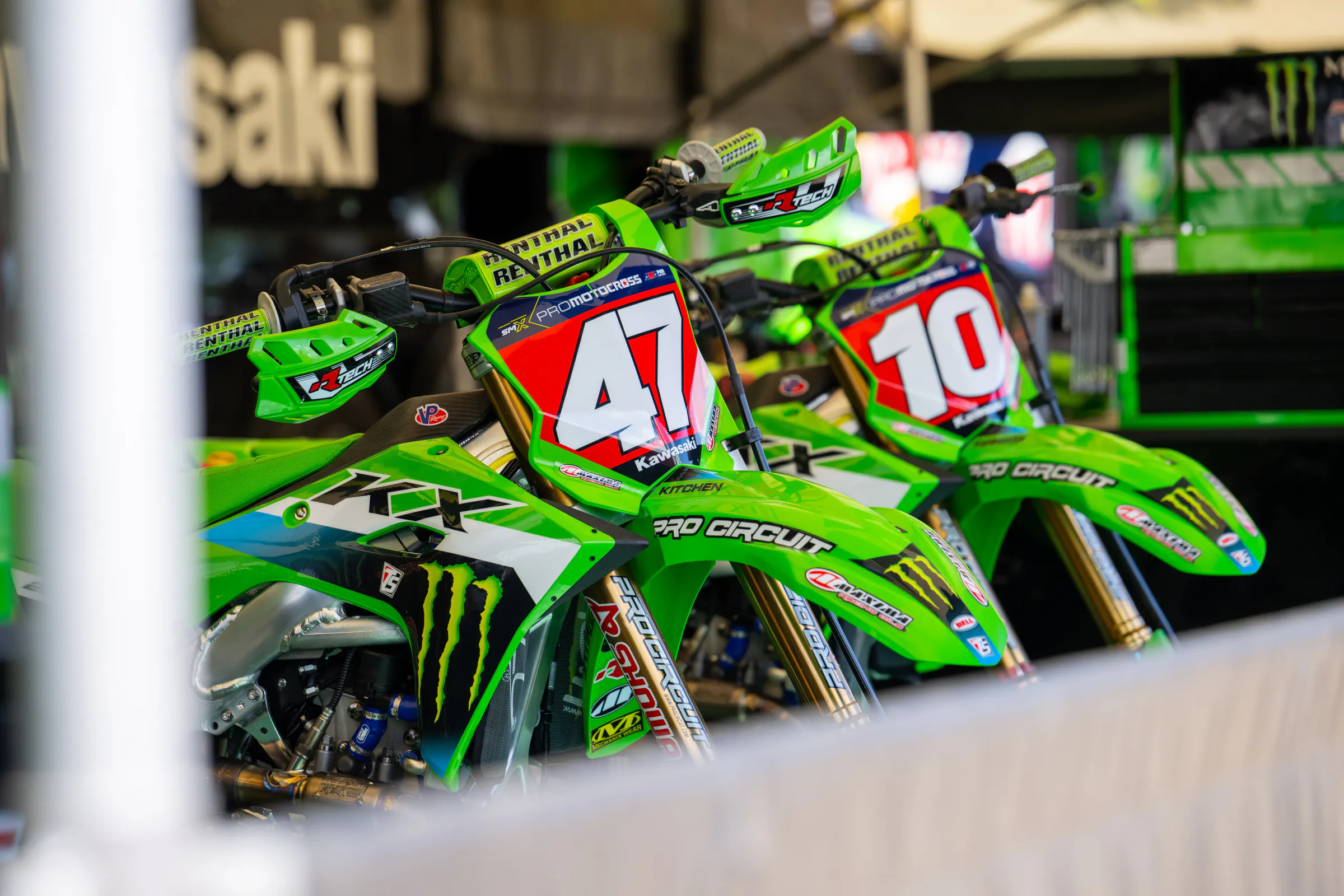 Race machines for Kitchen and Hammaker.