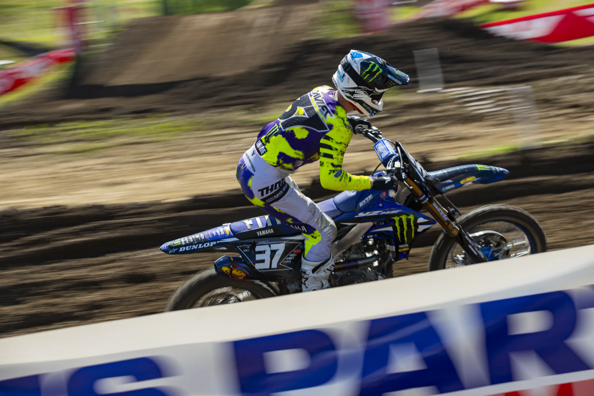 Cole Davies was the fastest overall 250 Class qualifier.