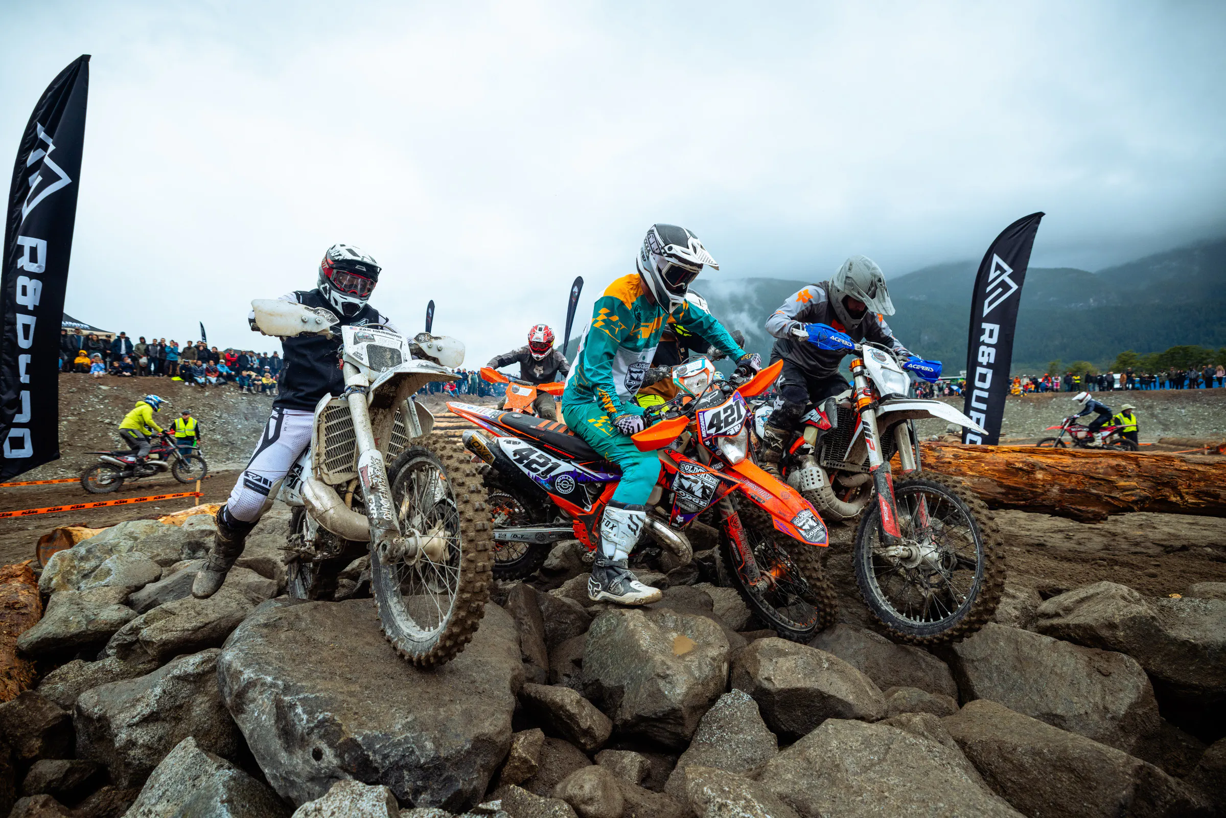 The event started with the Oceanside Endurocross.