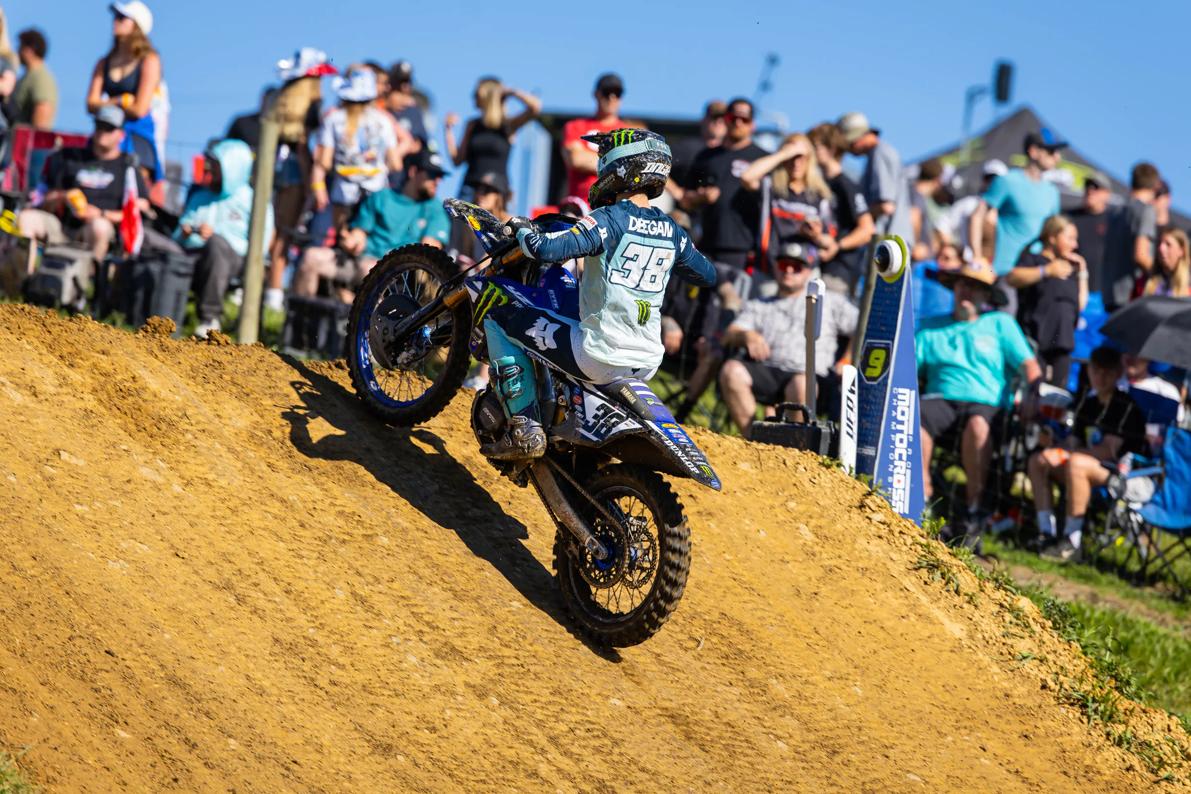 Deegan isn't beating the Lawrences but he is getting podiums against some heavy hitters.