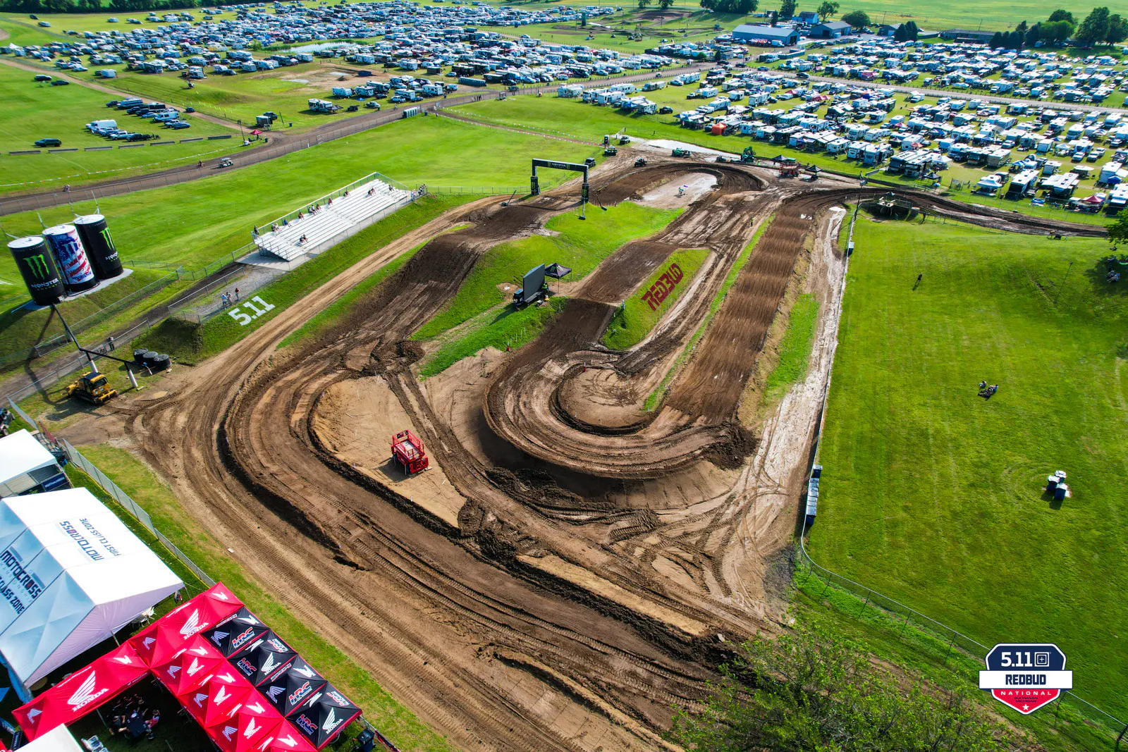 RedBud awaits for round 5 of Pro Motocross tomorrow.