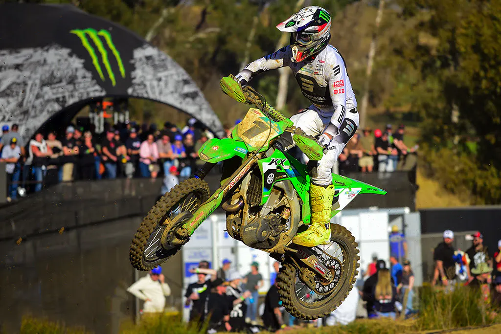 Febvre snagged third overall and maintains third in the series.