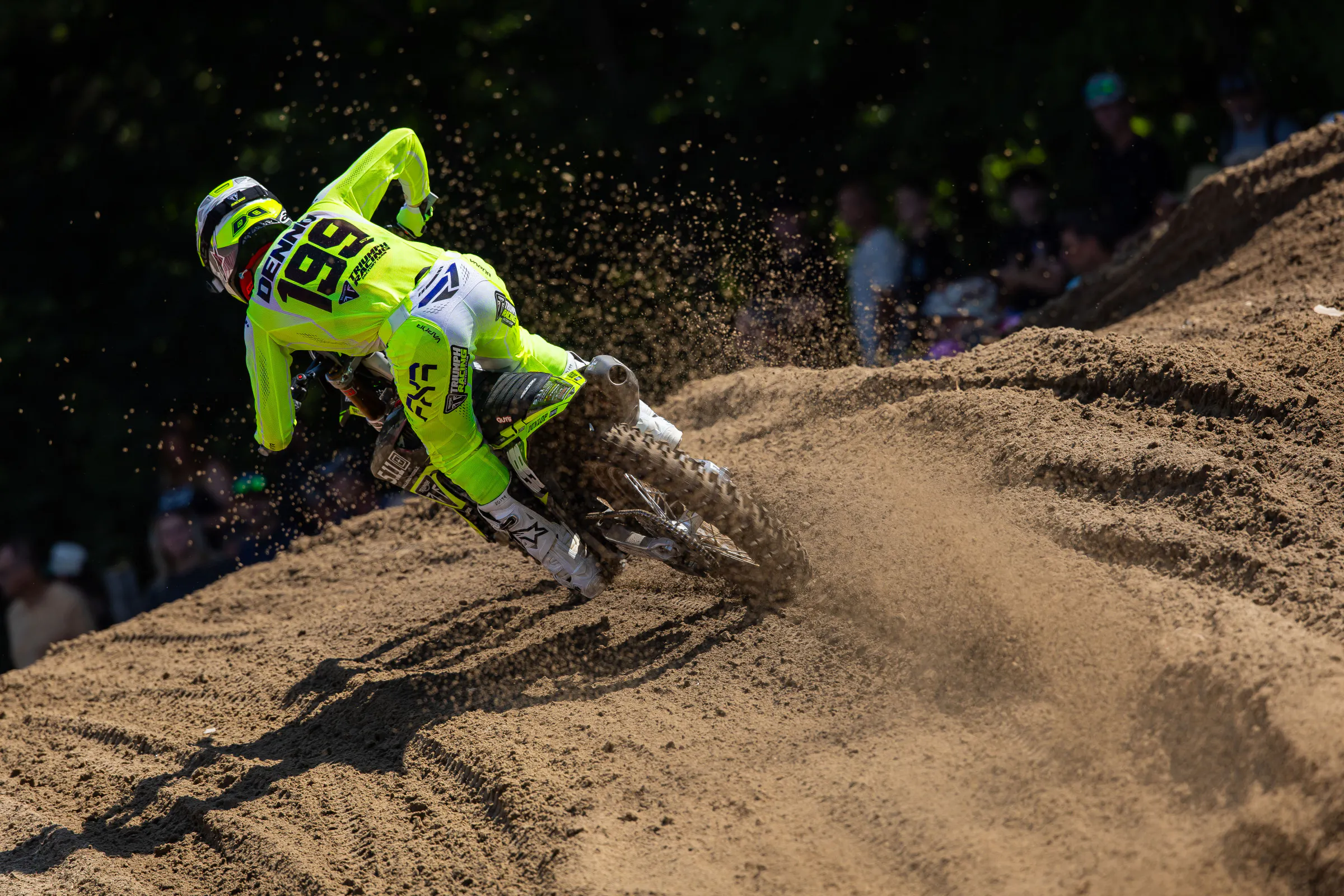 Broken Collarbone For Deacon Denno at Southwick National: “Southwick, sick track short day”