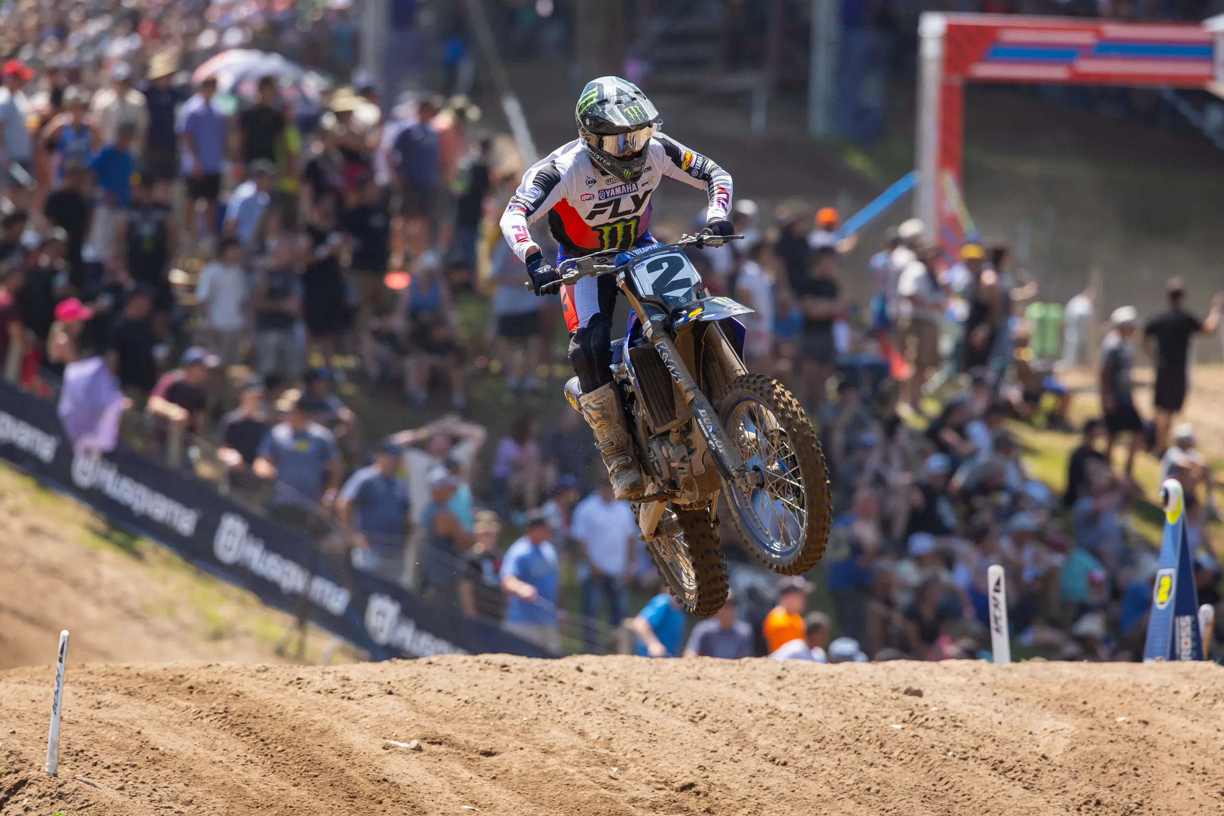 Cooper Webb is not a podium guy in Pro Motocross. That doesn't mean he's not trying!