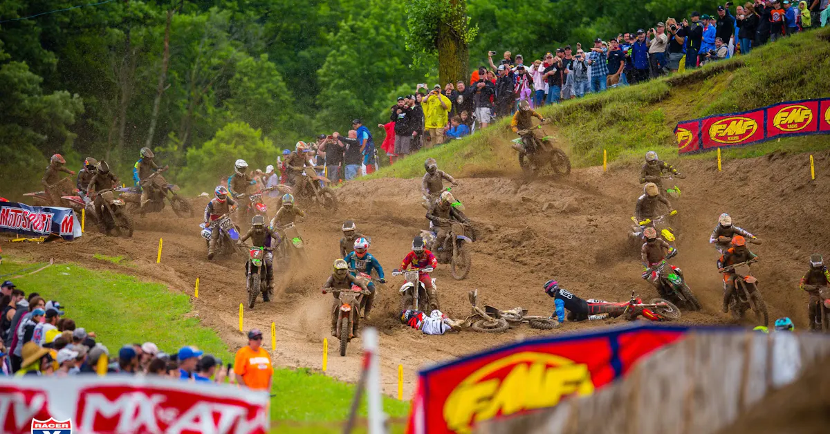 Watch: Webb Versus Tomac in a Millville Mudder