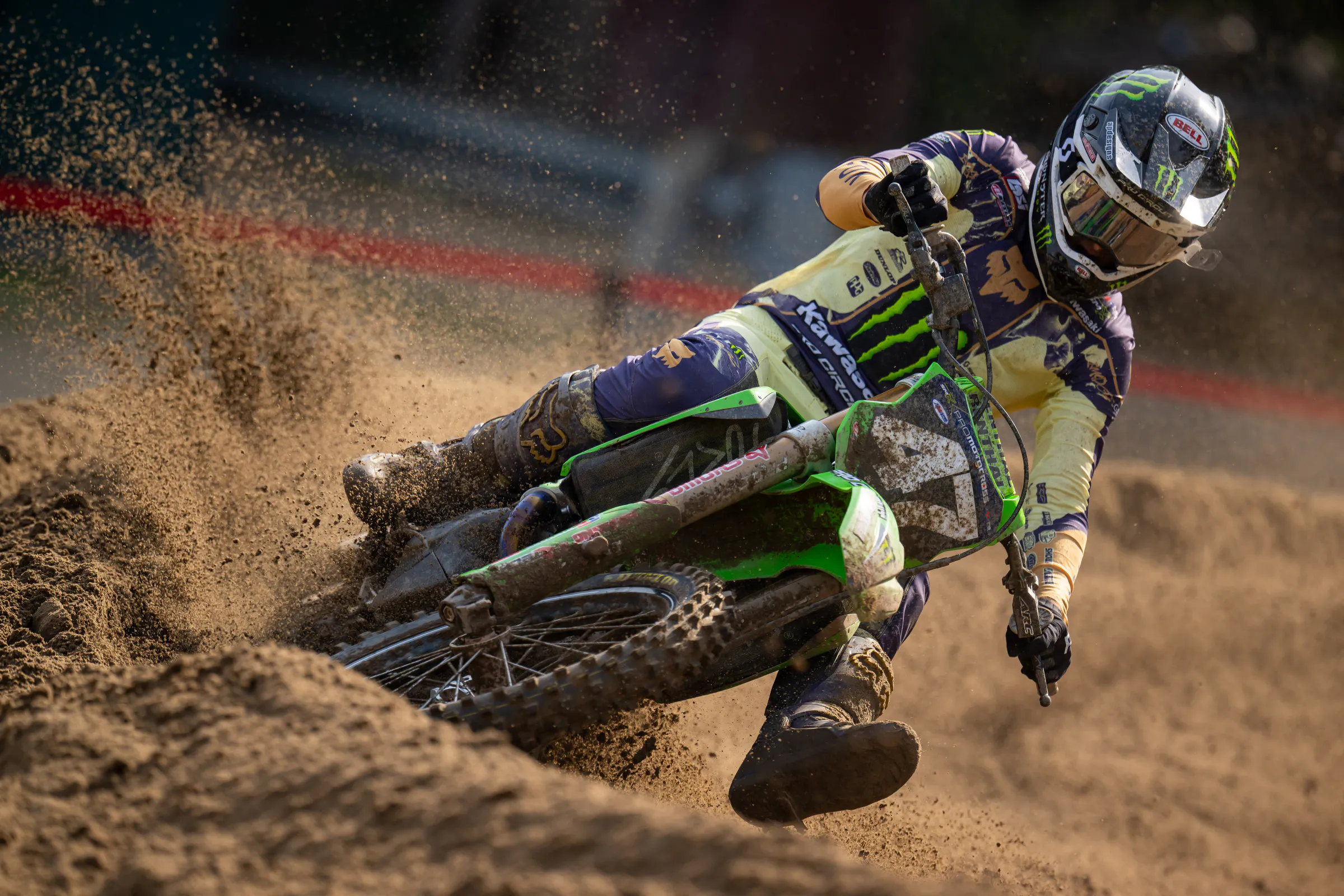 Levi Kitchen was back on the podium at Southwick after a two-race hiatus.