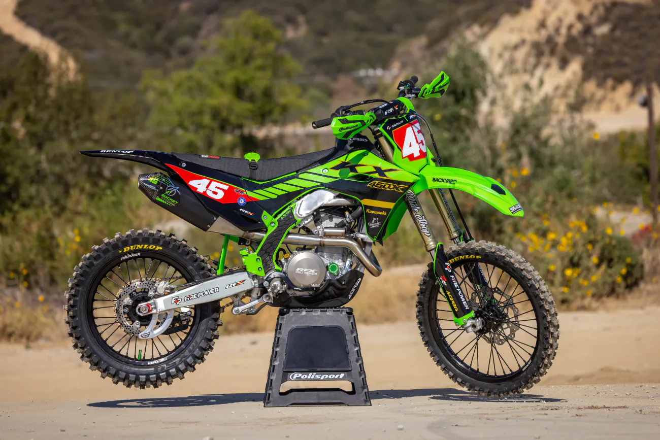 2026 Kawasaki KX450X Garage Build