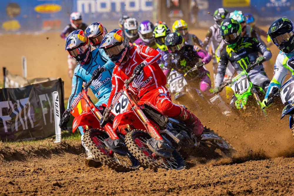 Hunter Lawrence Sweeps Motos at Spring Creek to Reclaim Pro Motocross Championship Points Lead