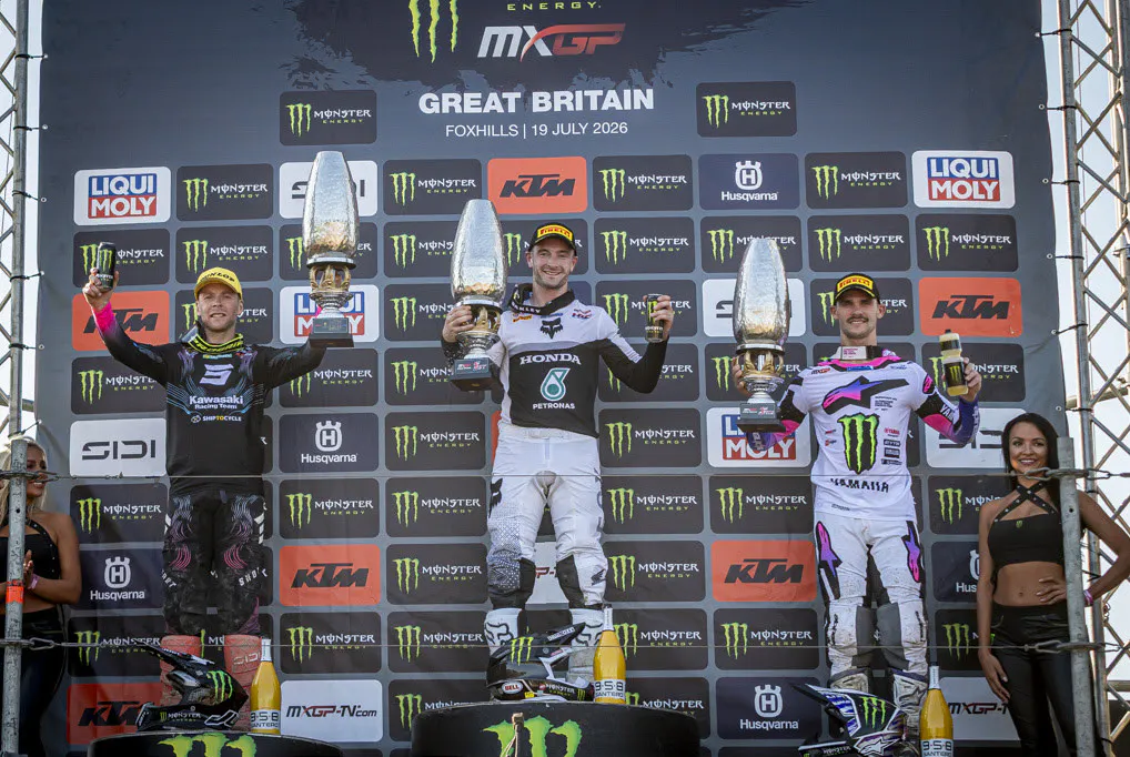 Herlings, Febvre and Gajser made for champions day on the podium.