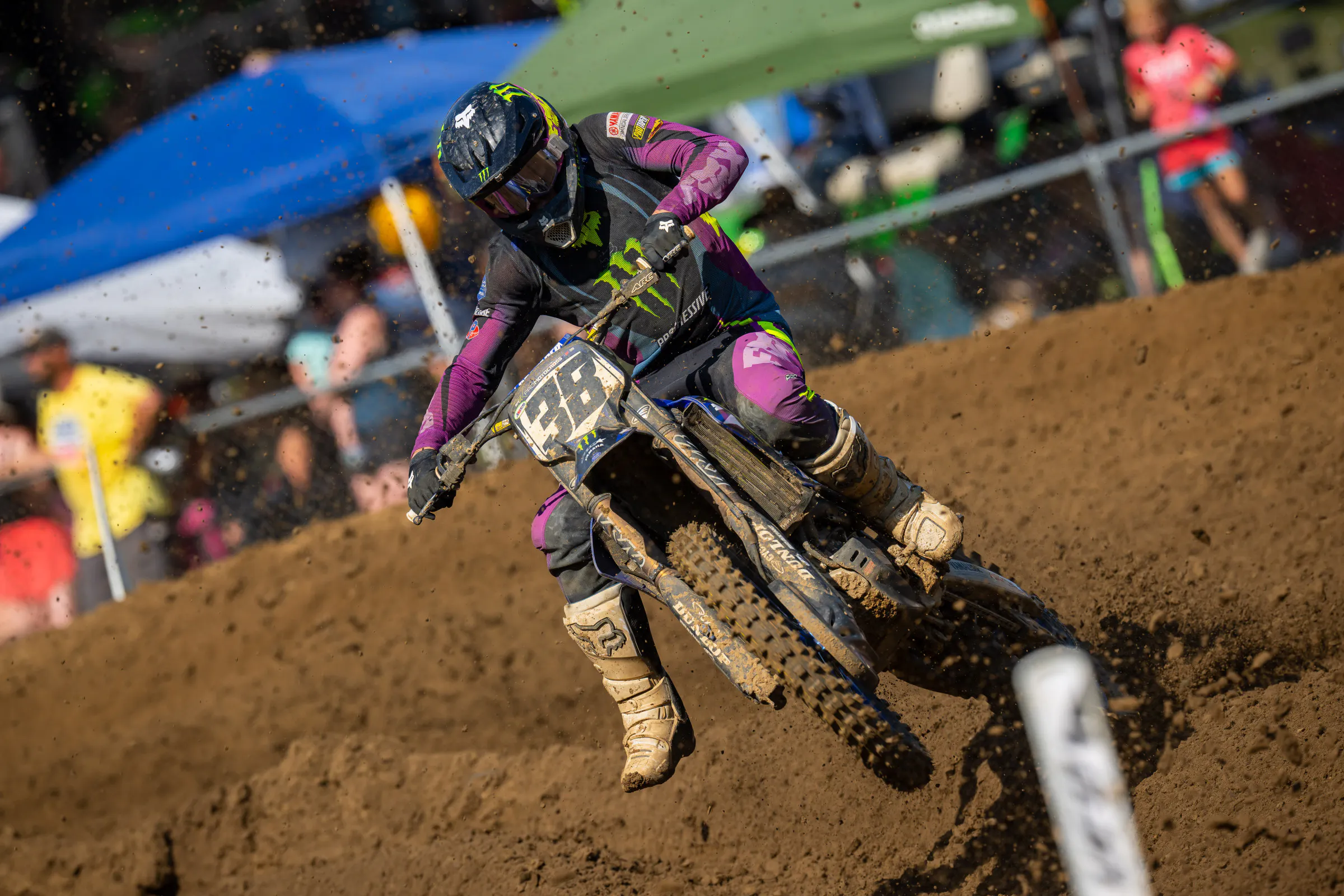 Haiden Deegan on Spring Creek: “I feel like it was one of my best rides on my 450 so far, coming through the pack”
