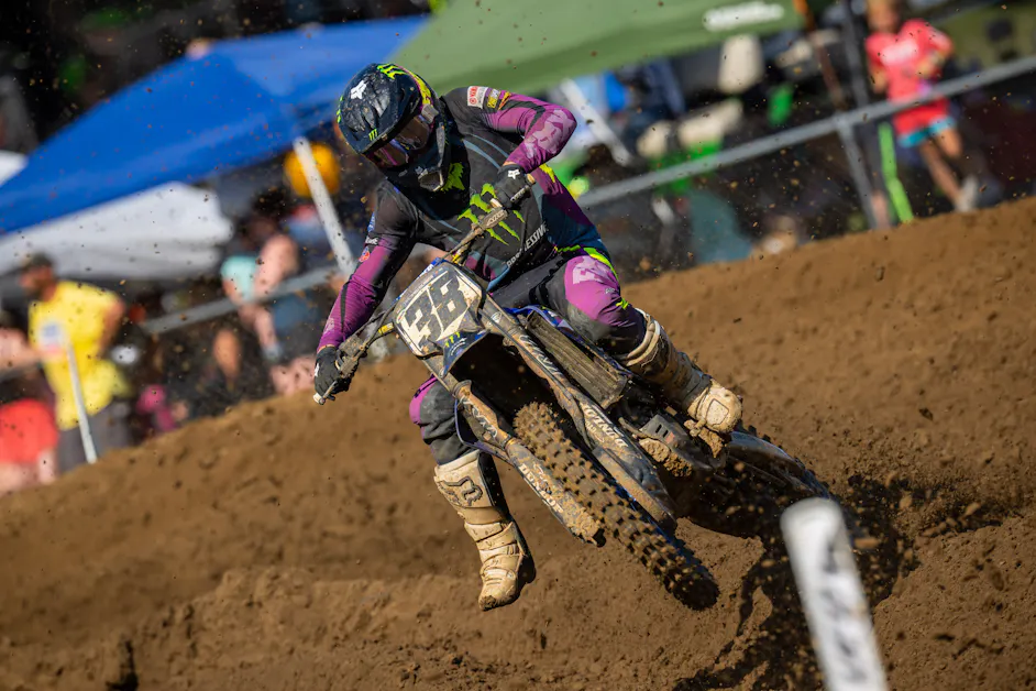 Haiden Deegan on Spring Creek: “I feel like it was one of my best rides on my 450 so far, coming through the pack”