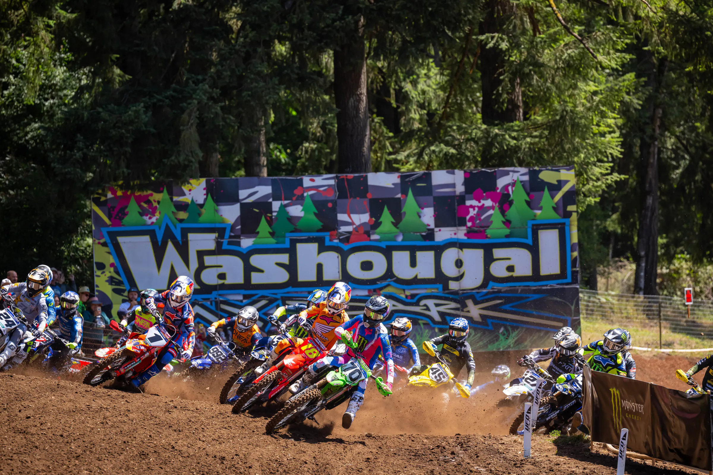 Washougal National Full Pro Motocross Race Day Schedule
