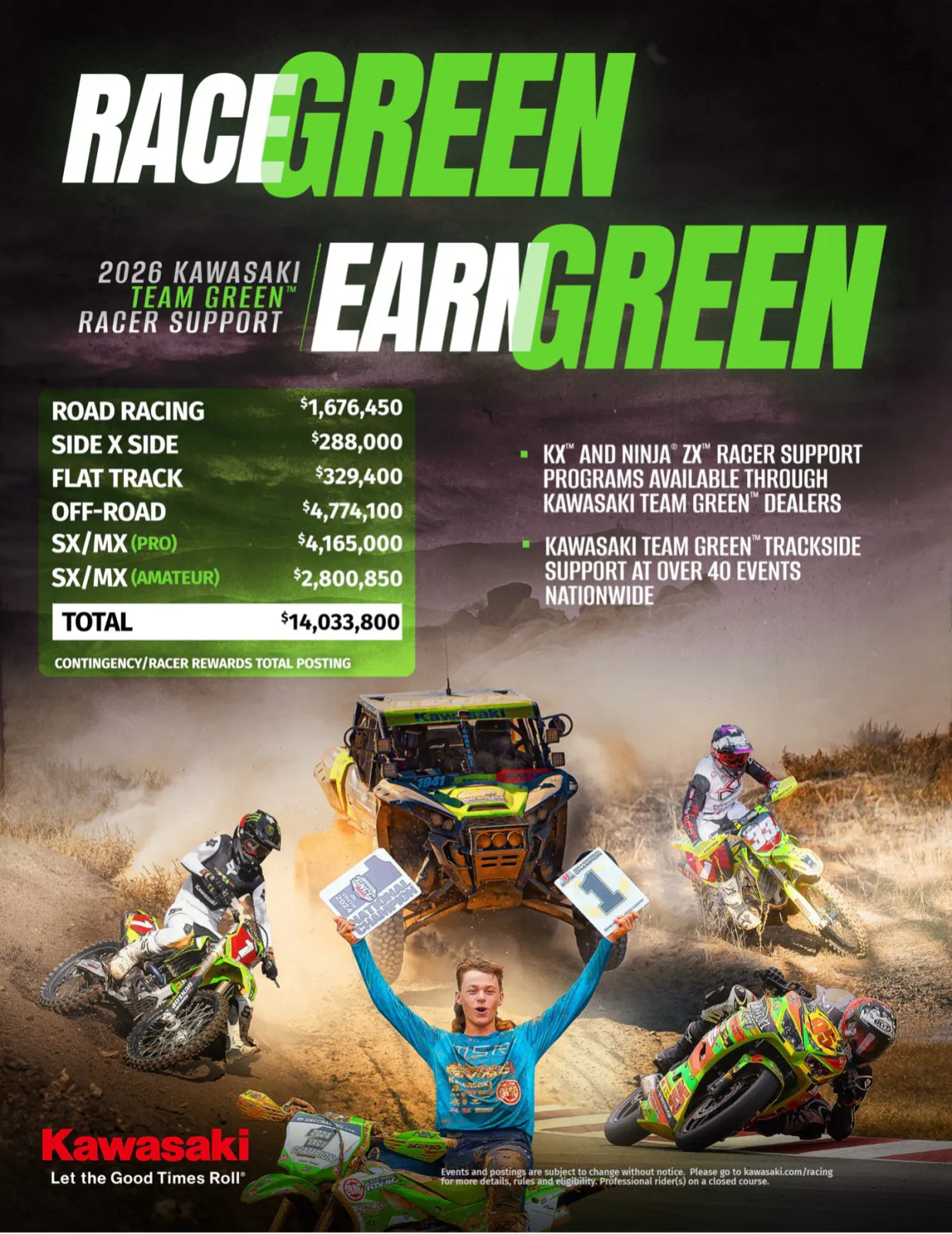 KawasakiRaceGreen