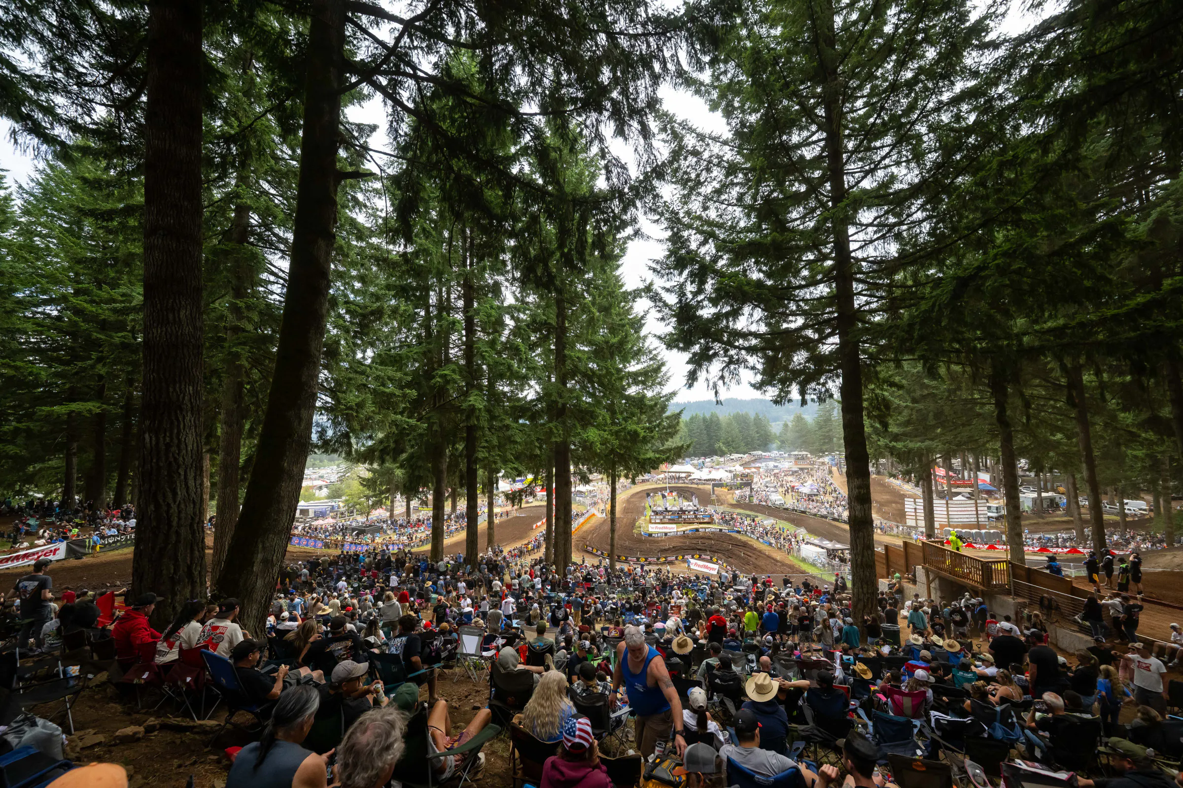 You couldn't have asked for better weather at Washougal.