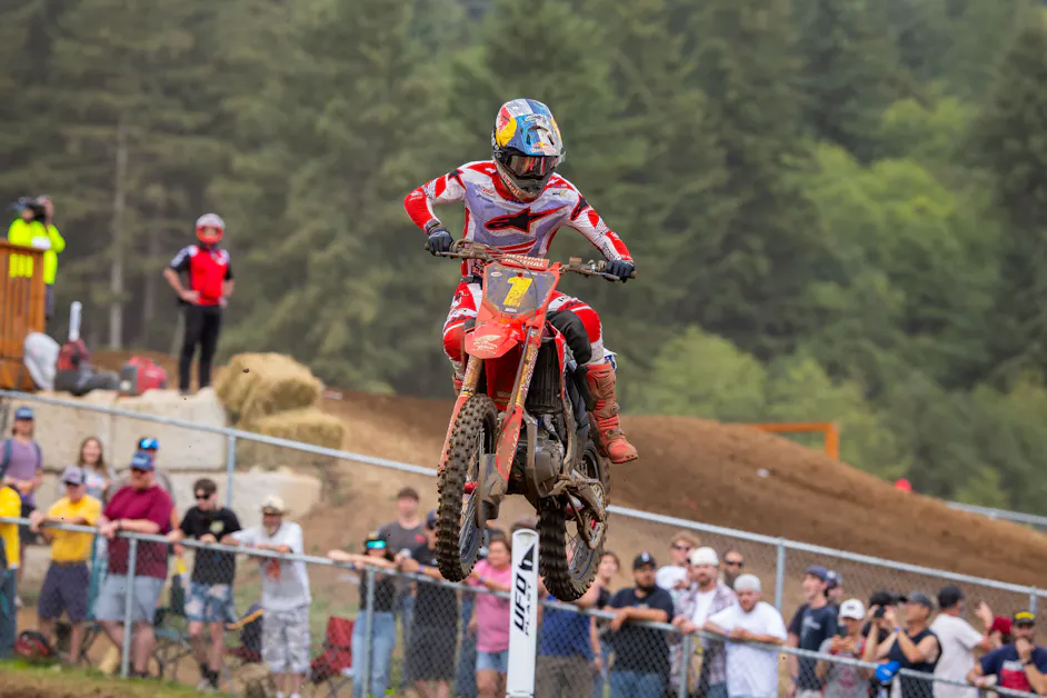 Jett Lawrence Penalized at Washougal National: "Probably gave a bit of gas to get back on but, obviously, AMA didn’t like that"