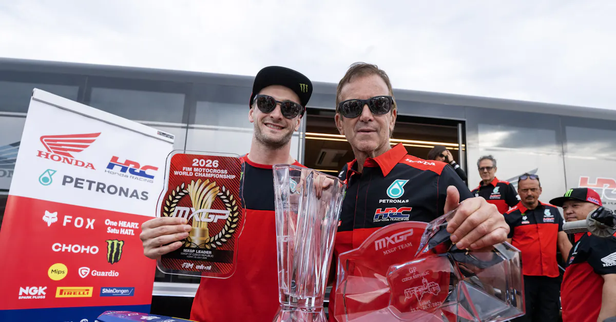 Herlings on MXGP of Czech Republic Win, Points Lead: "For me, there's only one thing and that's the golden plate"