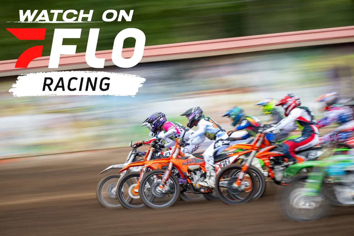 All 108 motos across all 36 classes will be streamed live, in their entirety thanks to exclusive wall-to-wall coverage from FloRacing.