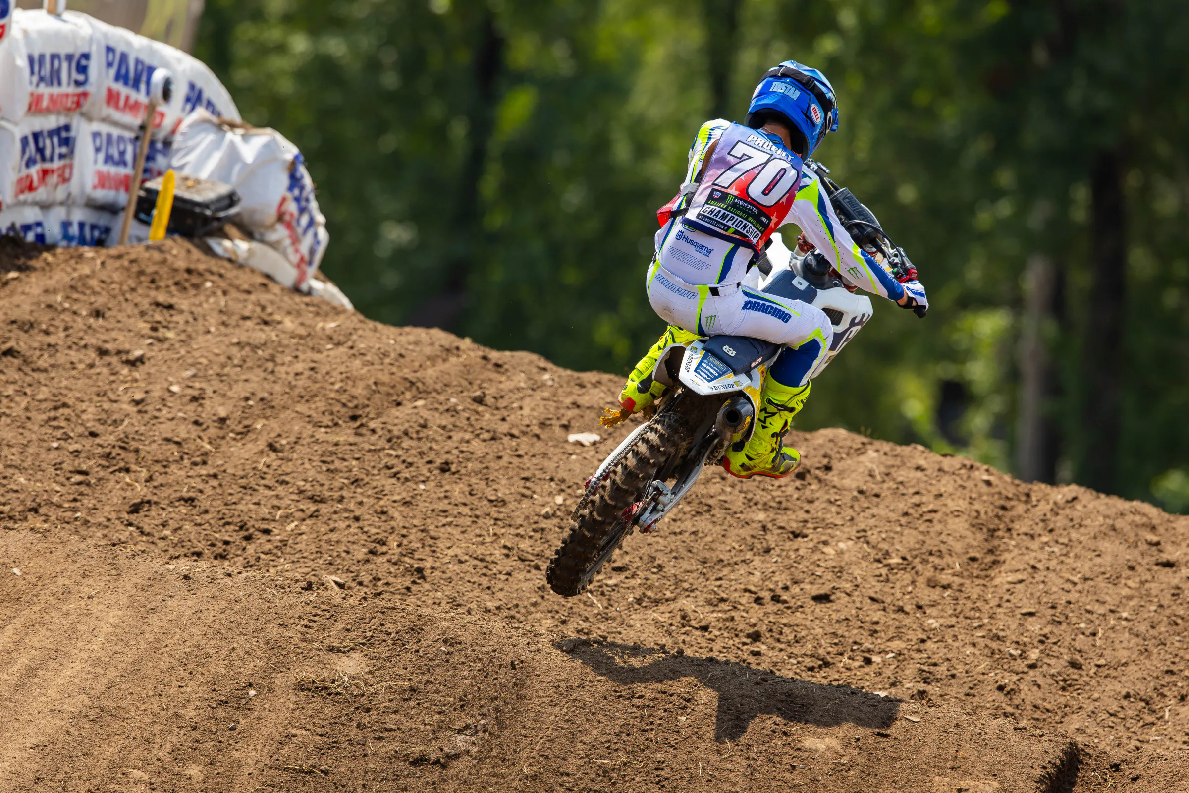 Tristan Prueitt won five of his six motos this week en route to the title in Schoolboy 2 (12-17) B/C and second overall in 250 B.