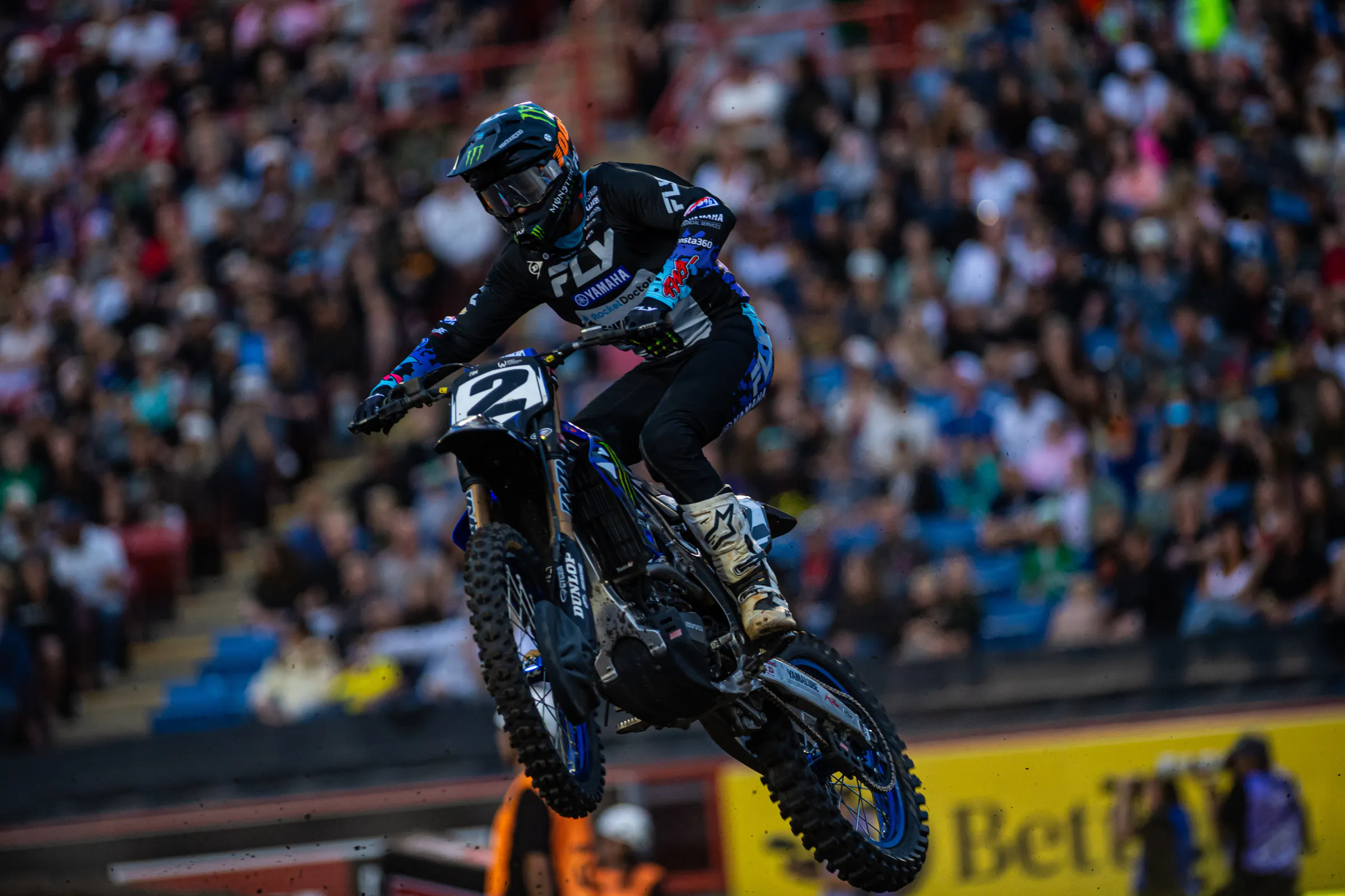 Webb was on board his usual Monster Energy Yamaha Star Racing machine for the WSX opener, but riding as part of the Rick Ware Racing team. It will be interesting to see him when the series resumes in October, as Webb is linked to a switch to Monster Energy Team Tedder Husqvarna for 2027 Monster Energy AMA Supercross in the U.S. He'll likely be on an Austrian bike once the SMX season concludes in September.