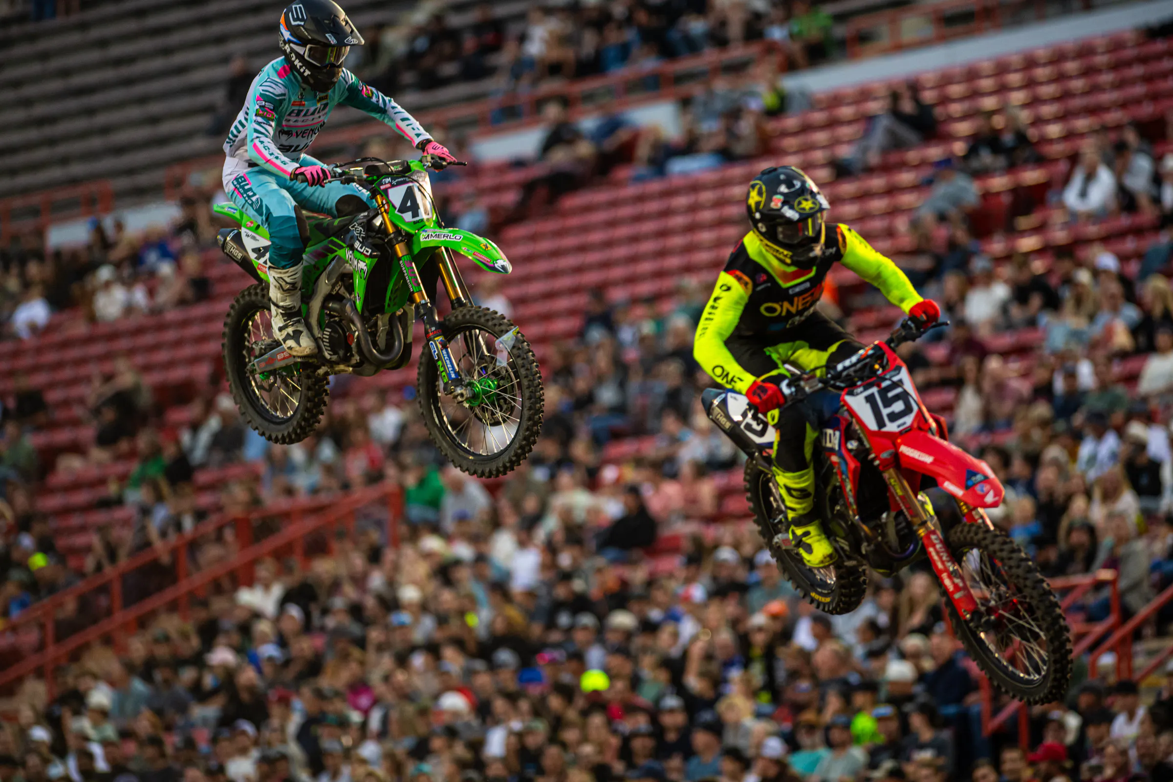Dean Wilson, riding in place of the injured Joey Savatgy, was good as usual, and Mitchell Harrison showed speed.