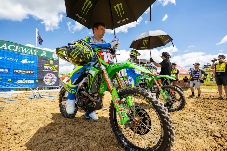 Seth Hammaker: "I re-upped for two more [years] with Kawi...Just locked it in a couple of weeks ago, so I'm really happy"