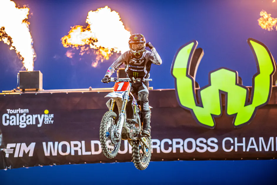 Watch: Webb (SX1) and Anstie (SX2) Wins Canadian GP WSX Season Opener - Full Race Highlights