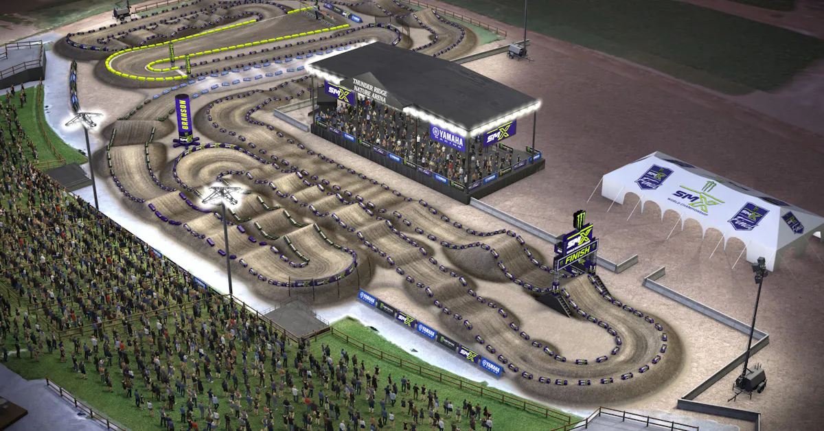 Track Maps for All Three New Venues for 2026 SMX Playoffs