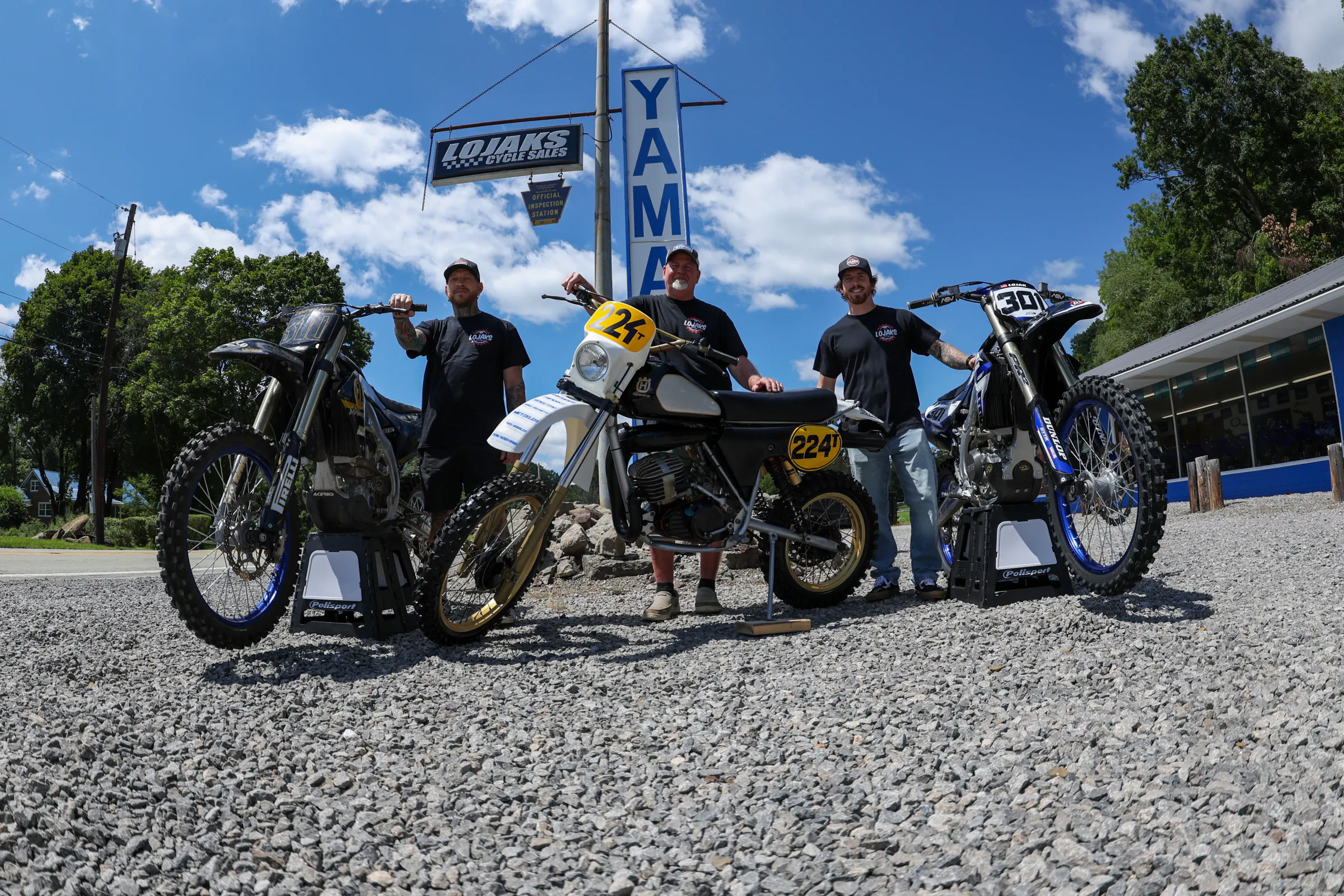 Photos and Story Behind an Ed Lojak Sr. 1982 ISDE Husqvarna Replica Bike Build